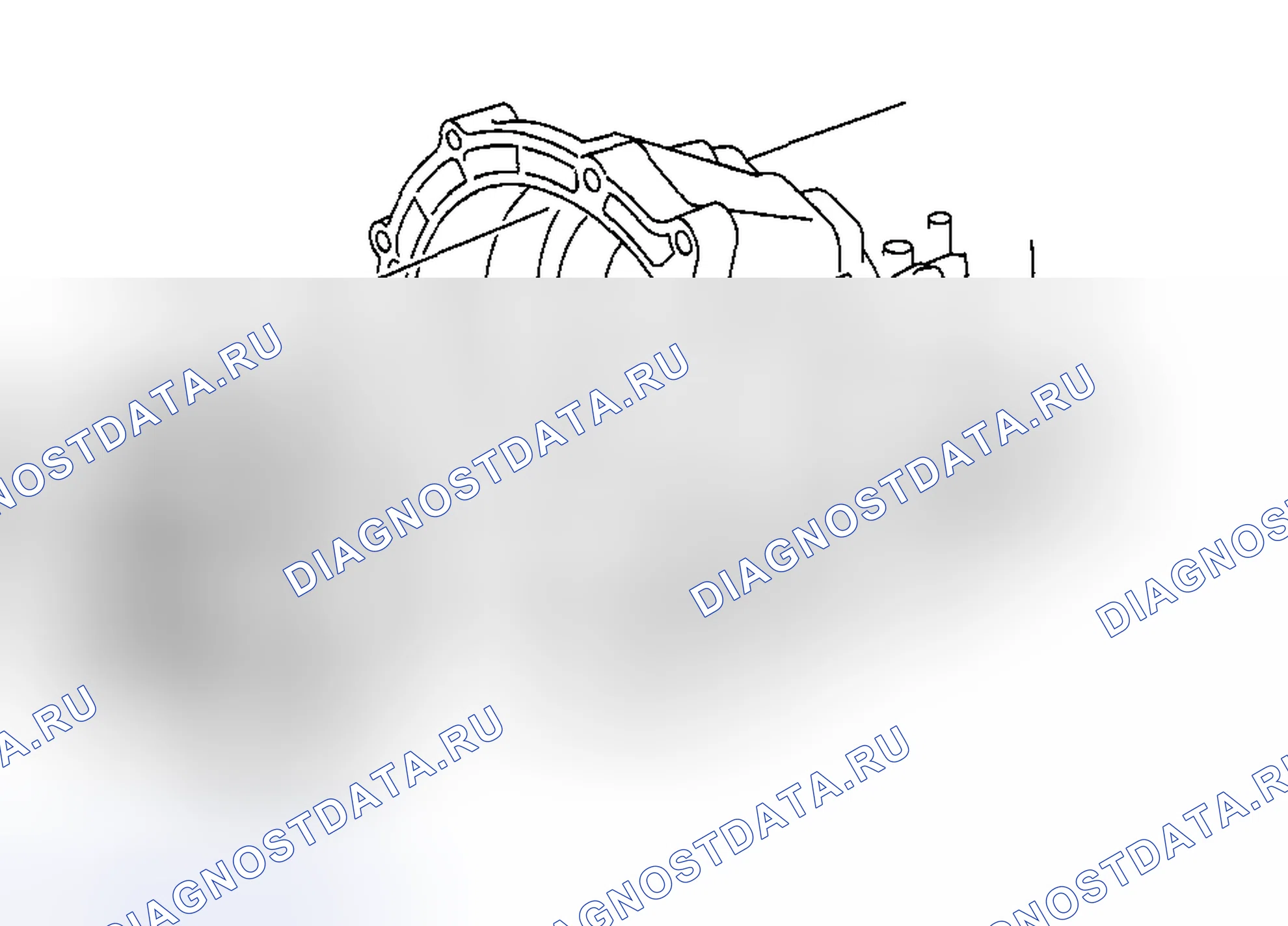 Рис. 114: ДЕМОНТАЖ / МОНТАЖ ГИДРОТРАНСФОРМАТОРА [SJ6A-EL]. Mazda MX-5 NC рестайлинг