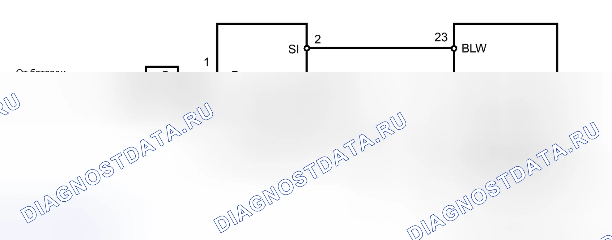Рис. 89: электросхема. Toyota Sienna III