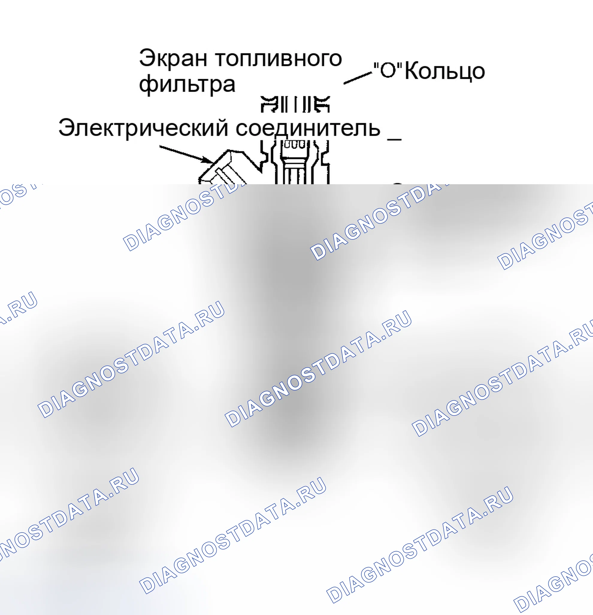 Рис. 47: Топливные форсунки. Ford Escape I