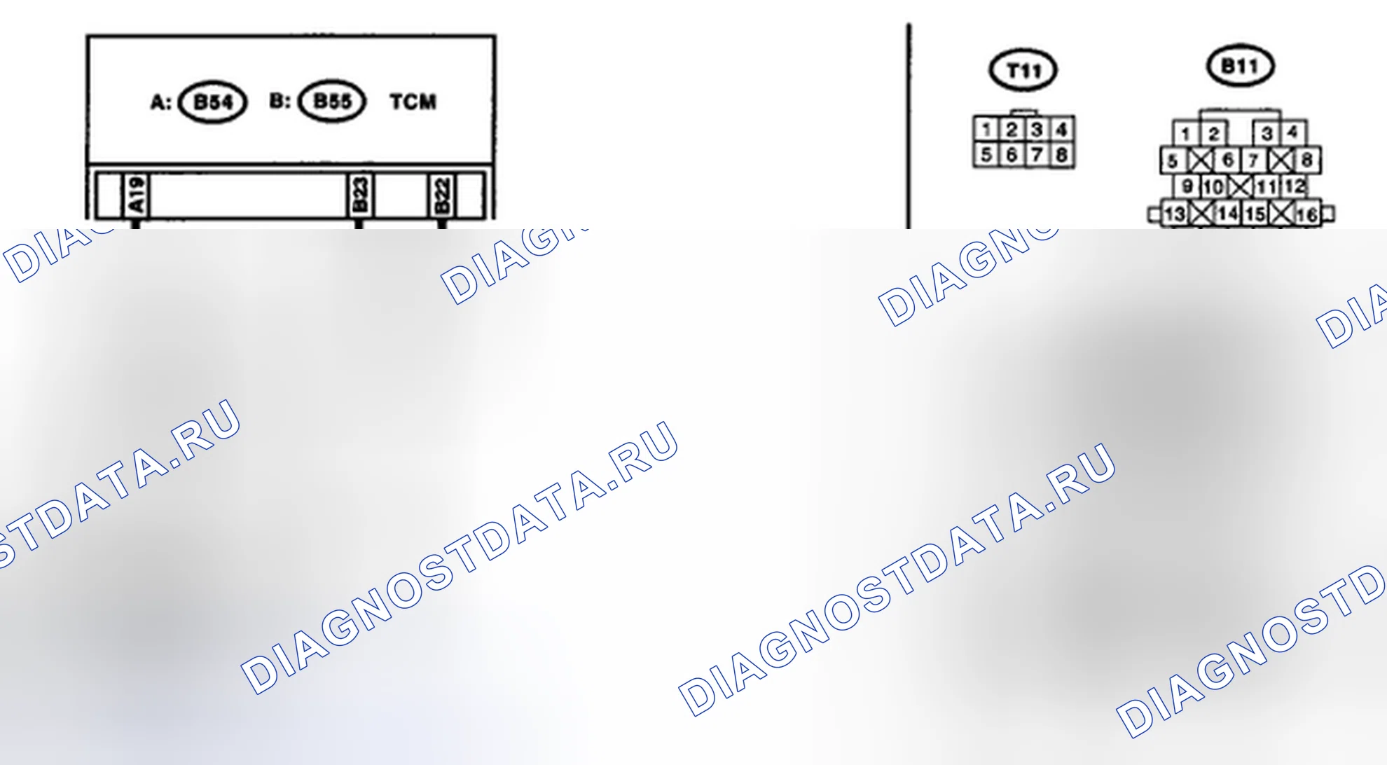 Рис. 719: электросхема. Subaru Outback BP рестайлинг