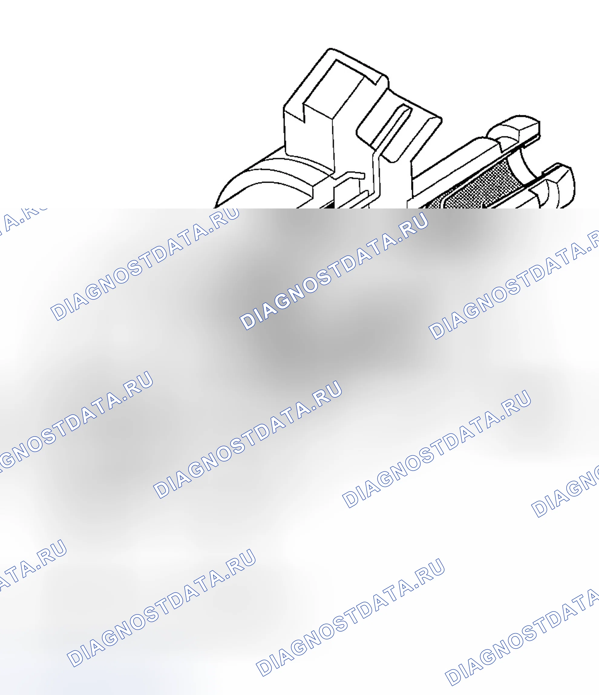 Рис. 2: Описание топливной системы двигателя. Honda Civic VI
