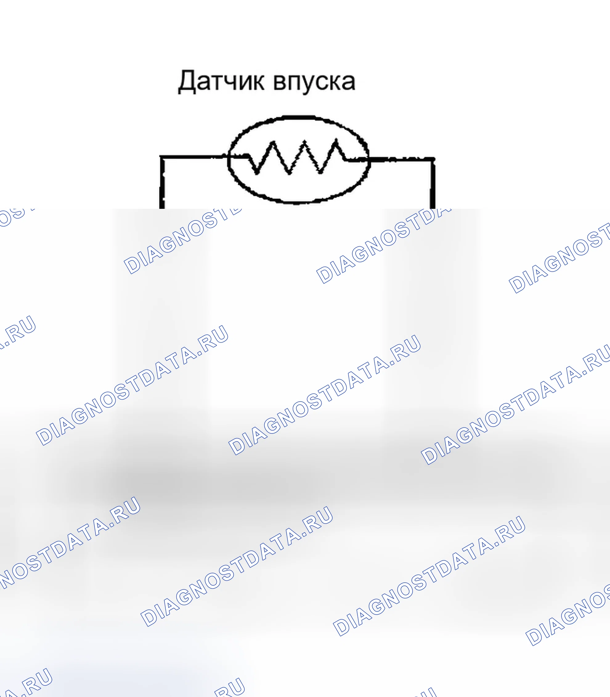 Рис. 868: ПРОЦЕДУРА ДИАГНОСТИКИ ДАТЧИКА ВПУСКА. Infiniti G35 III