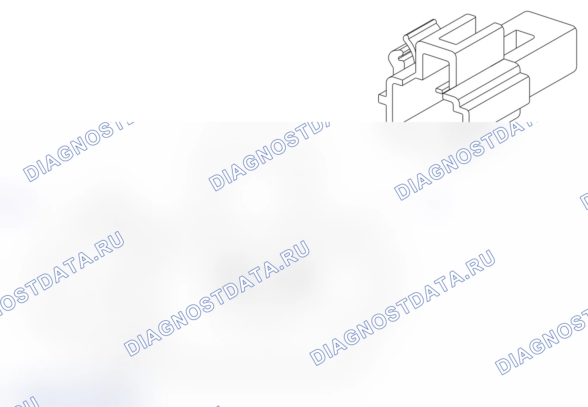 Распиновка разъёма X401. Opel Agila B