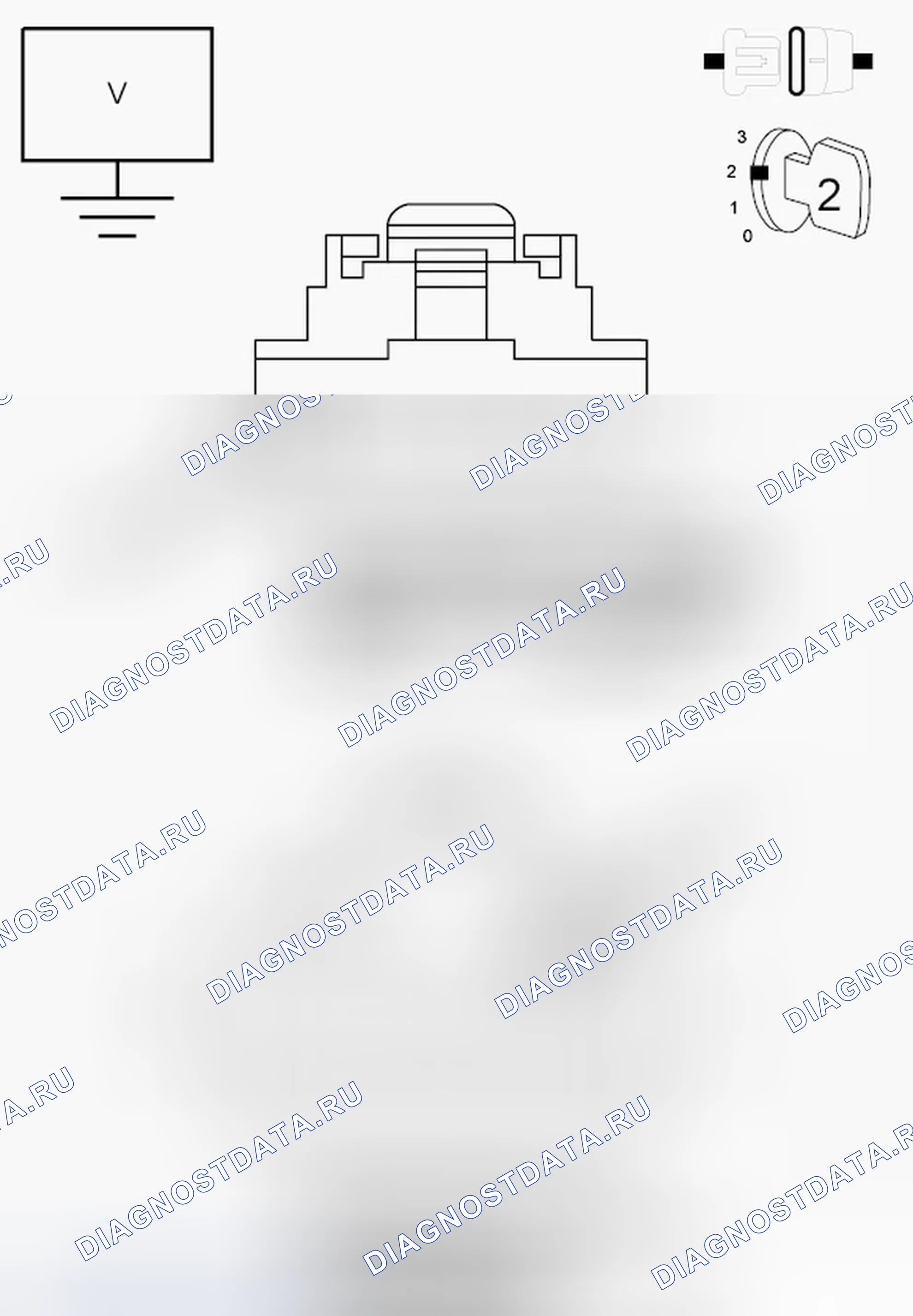 Рис. 19: ДИАГНОСТИЧЕСКИЙ ТЕСТ. Chrysler Town & Country V рестайлинг