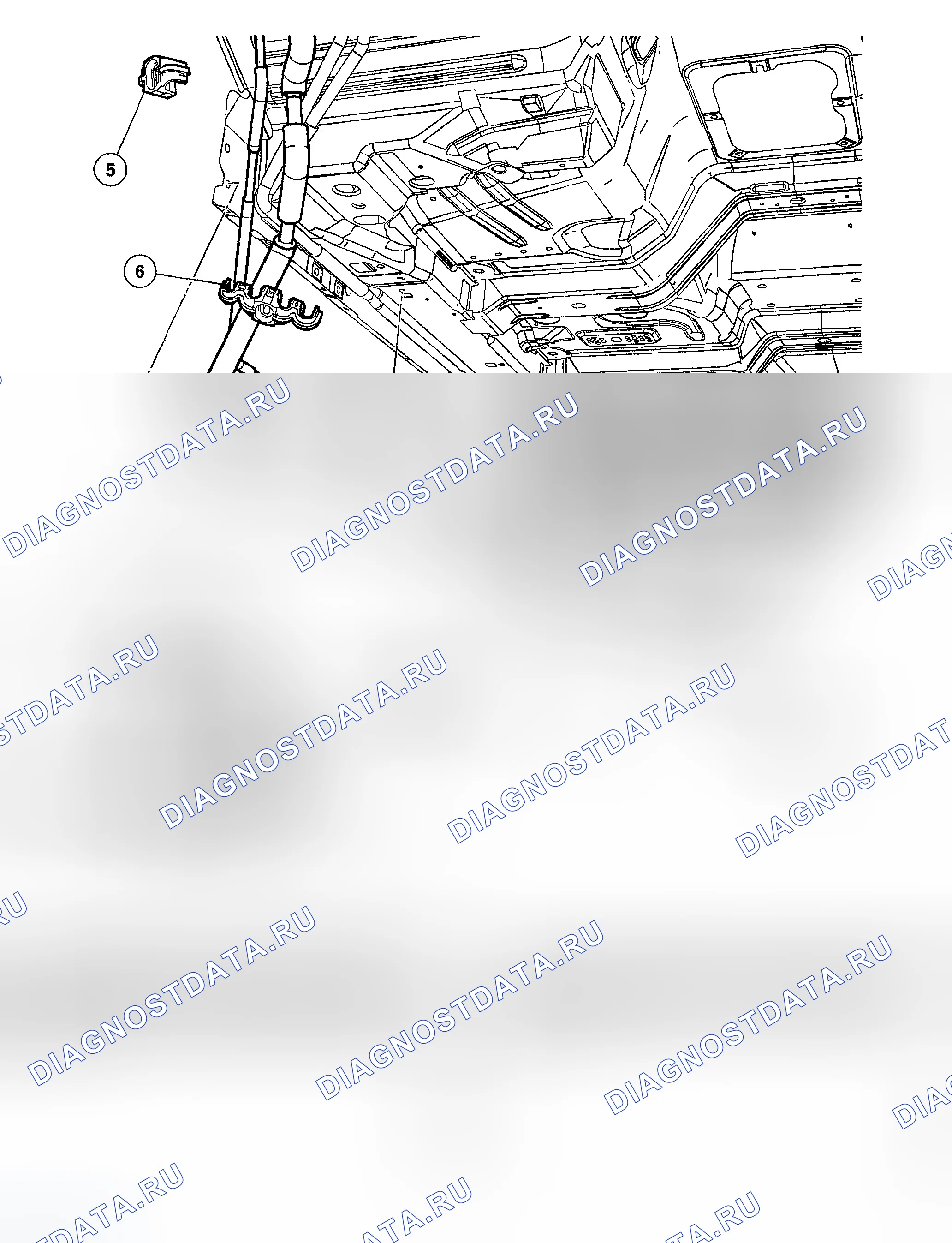 Рис. 174: Демонтаж и монтаж. Ford Explorer III