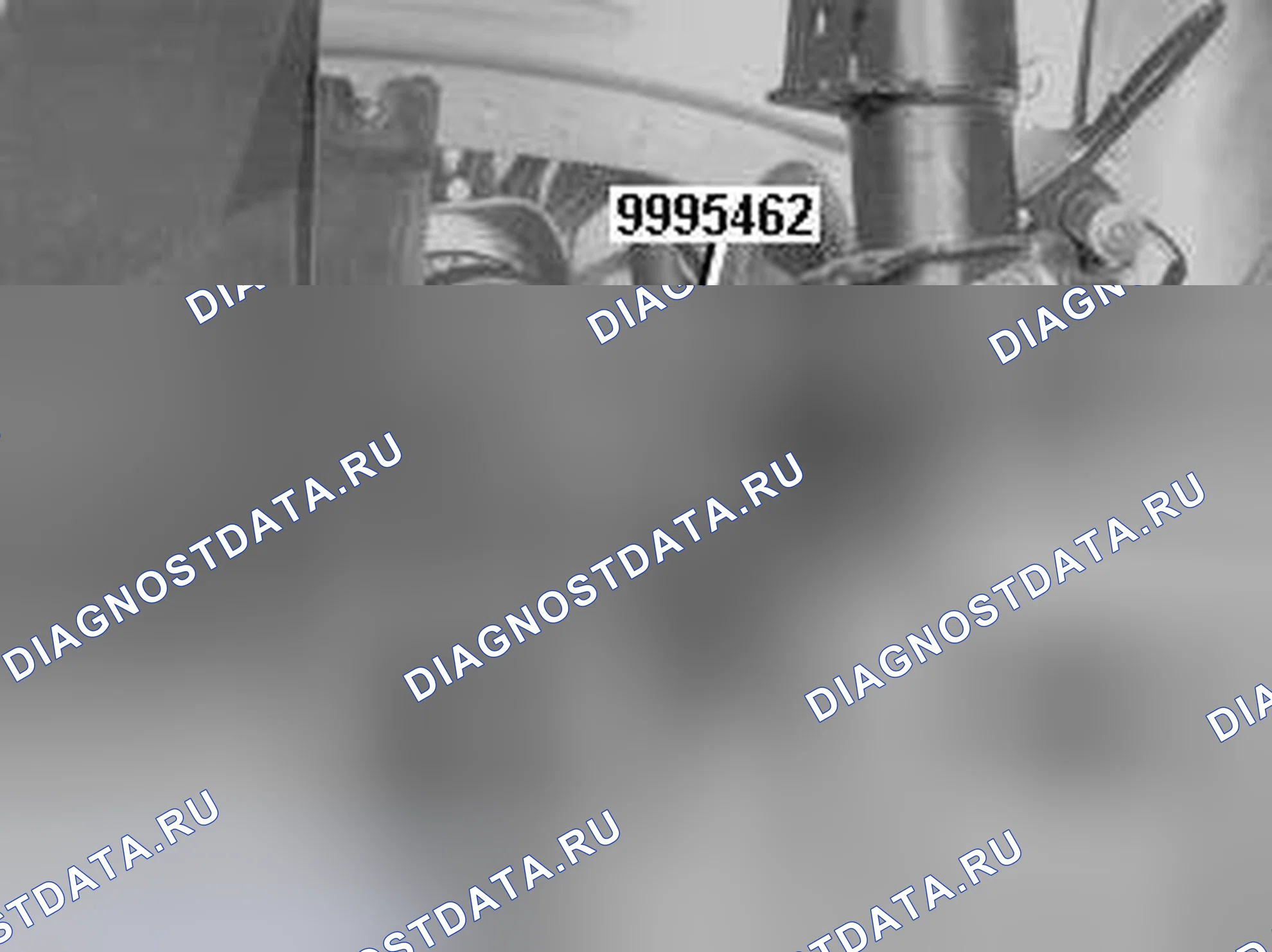 Рис. 47: Демонтаж левого карданного вала. Volvo C70 I
