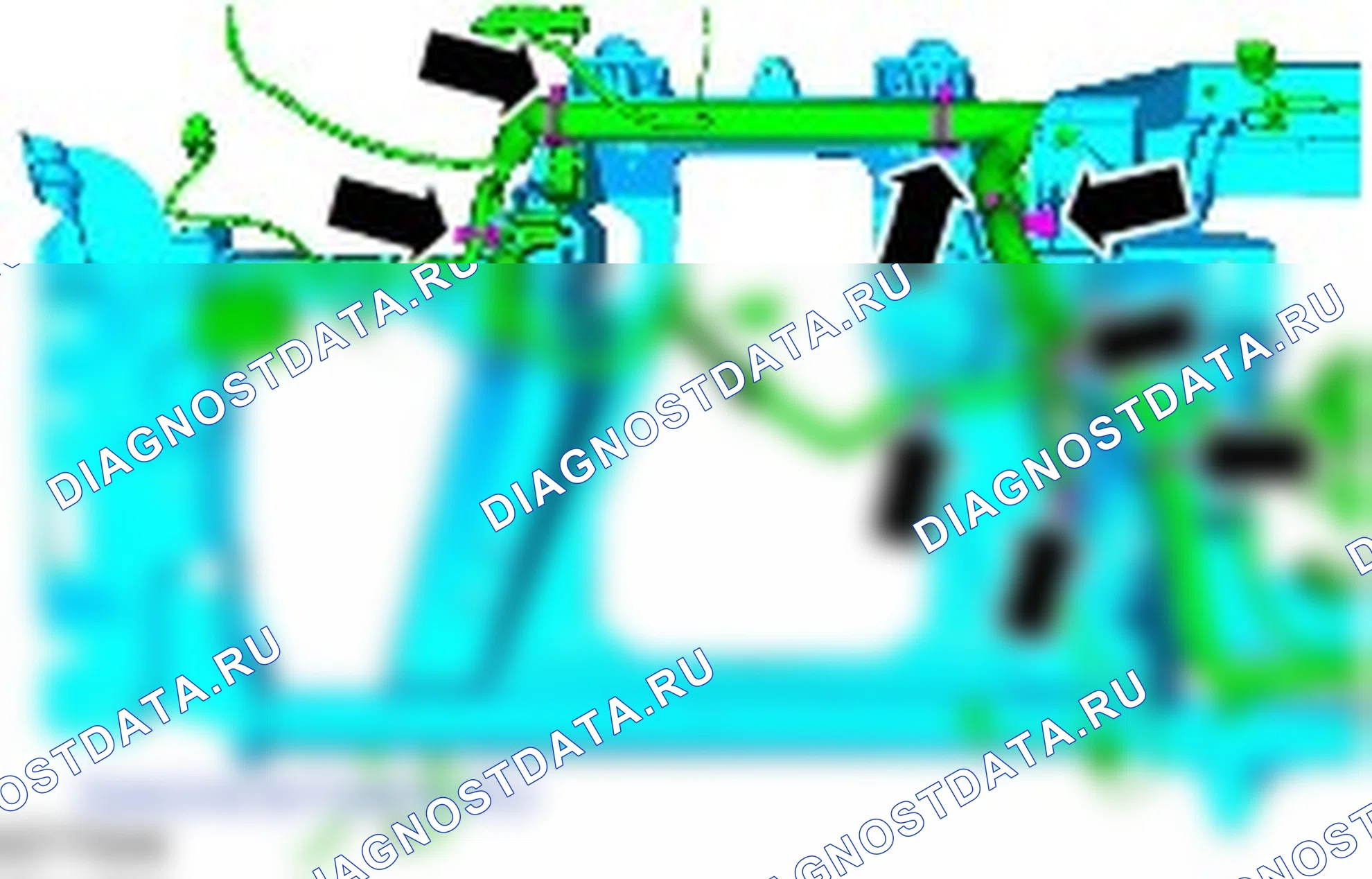 Как снять и установить внутреннюю поперечину. Ford S-MAX I