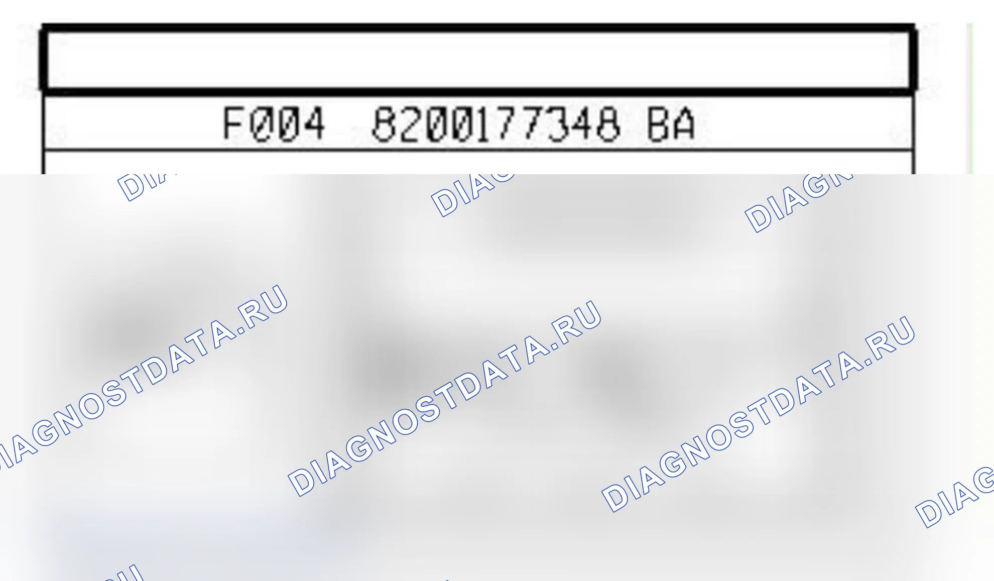 Распиновка разъёма 1618 — Приемное кольцо. Renault Clio III