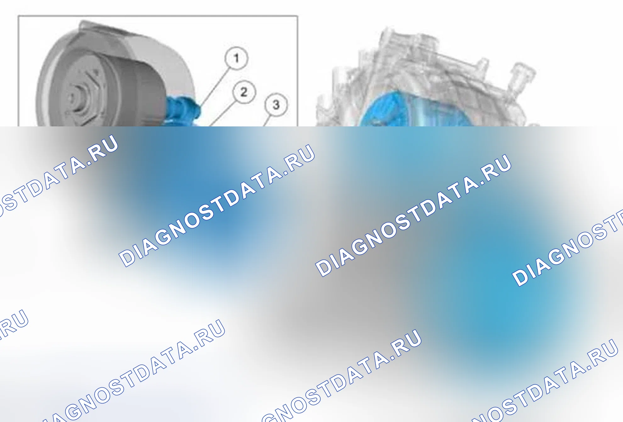Рис. 46: Конечный привод. Ford C-MAX II