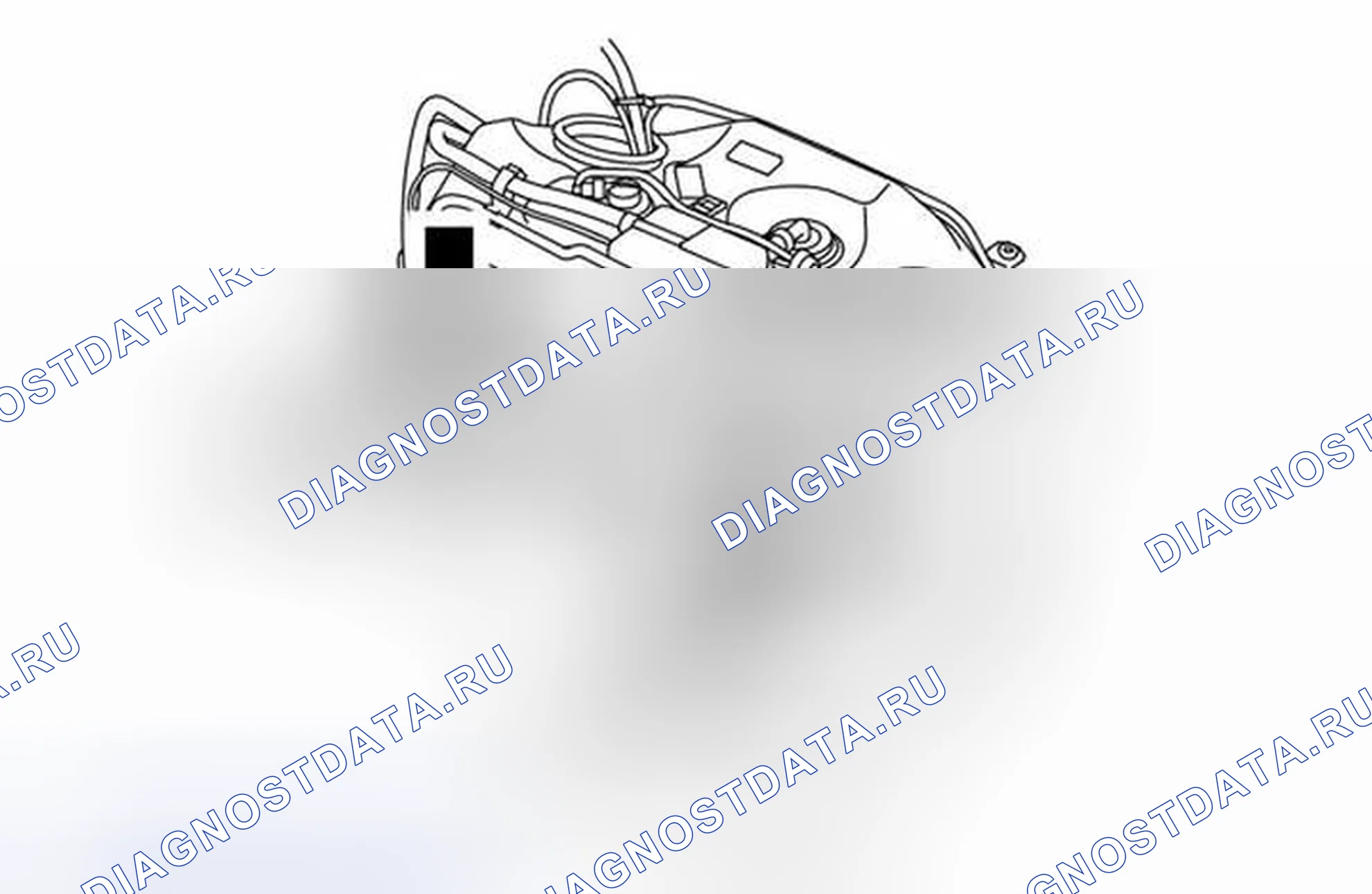 Рис. 38: УСТАНОВКА. Land Rover Range Rover L322