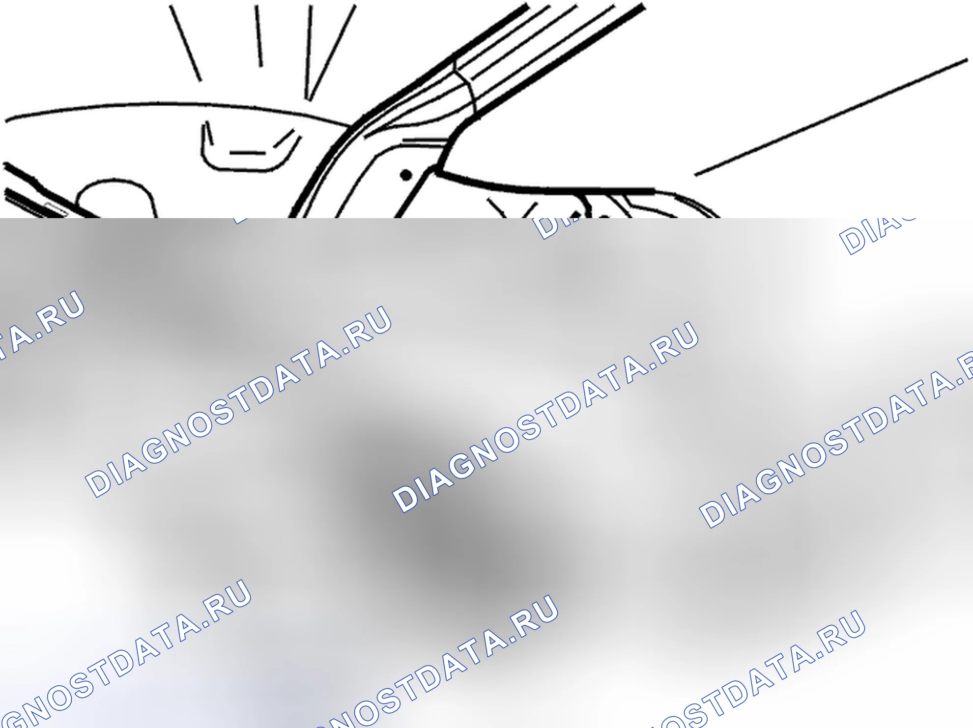 Рис. 113: Замена крепления бампера. Volvo C70 I