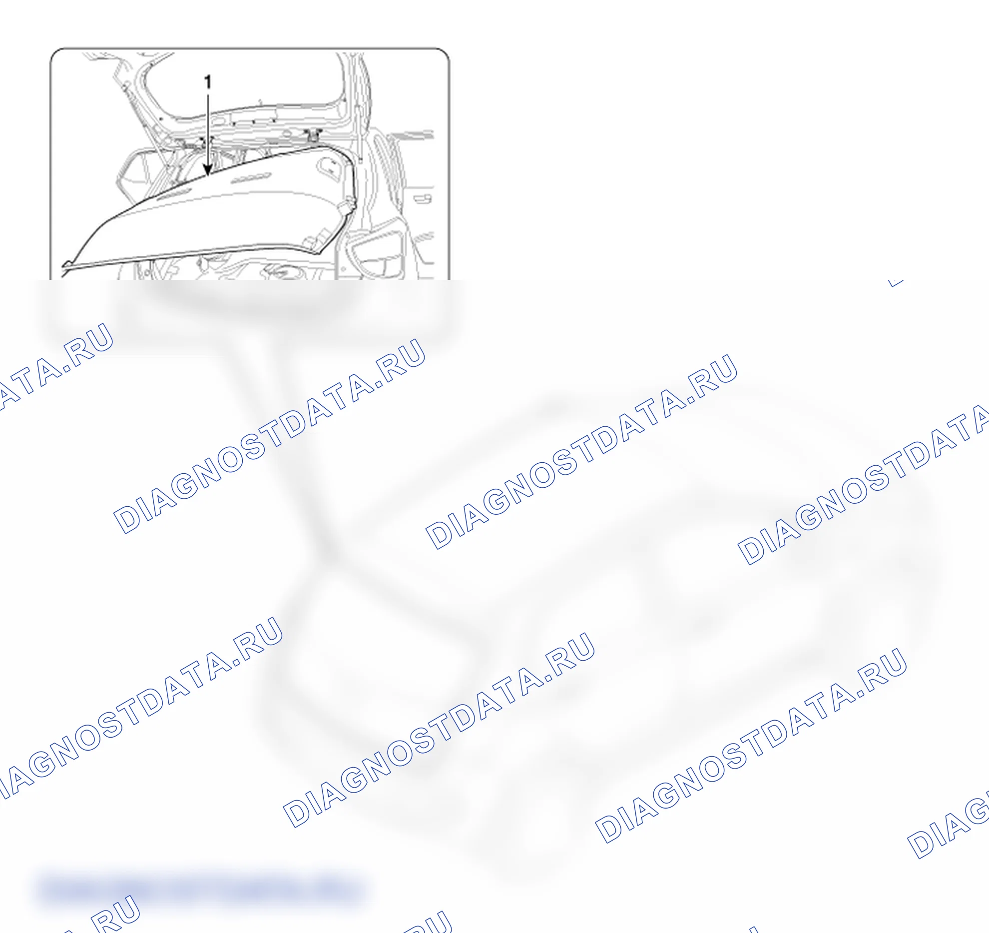 Расположение деталей узла отделки крыши. Hyundai GRAND i10/Xcent BA