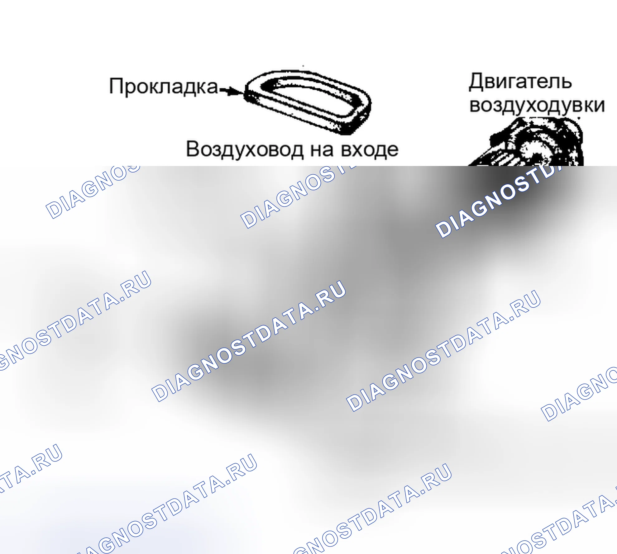 Рис. 4: Электродвигатель воздуходувки и вентилятор. Lincoln Continental VII