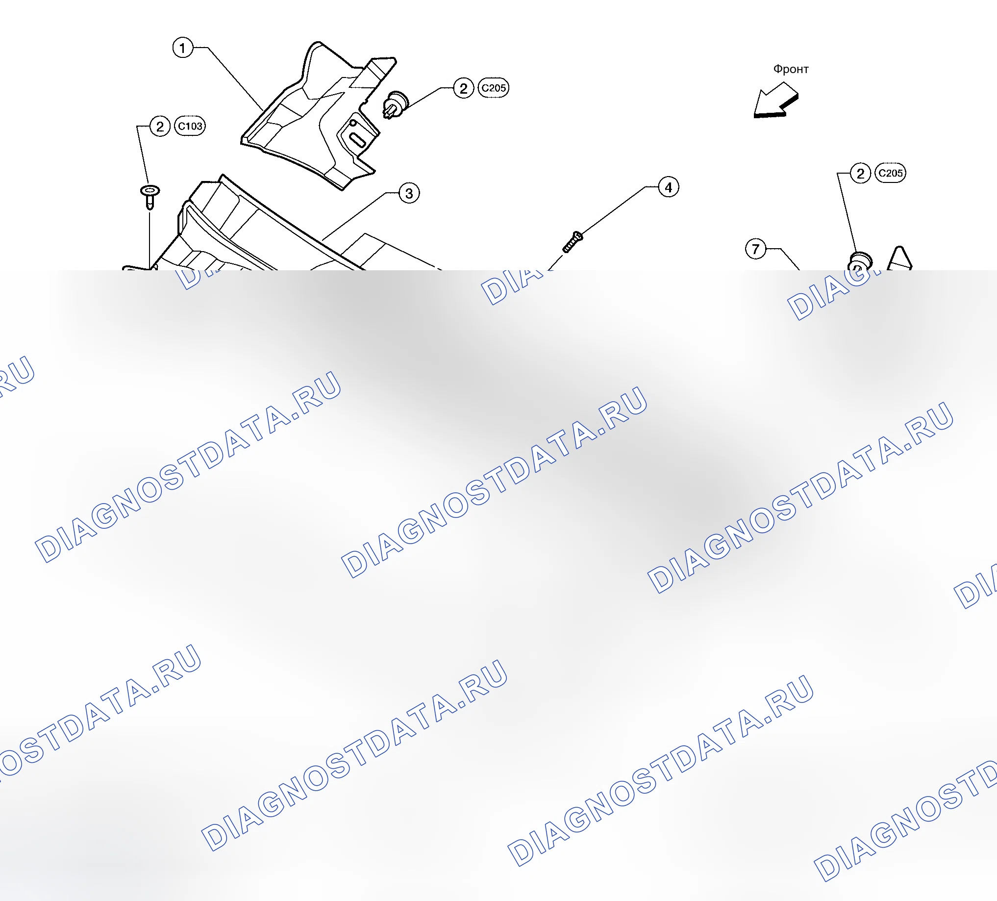Рис. 3: Демонтаж и монтаж. Honda Jazz I