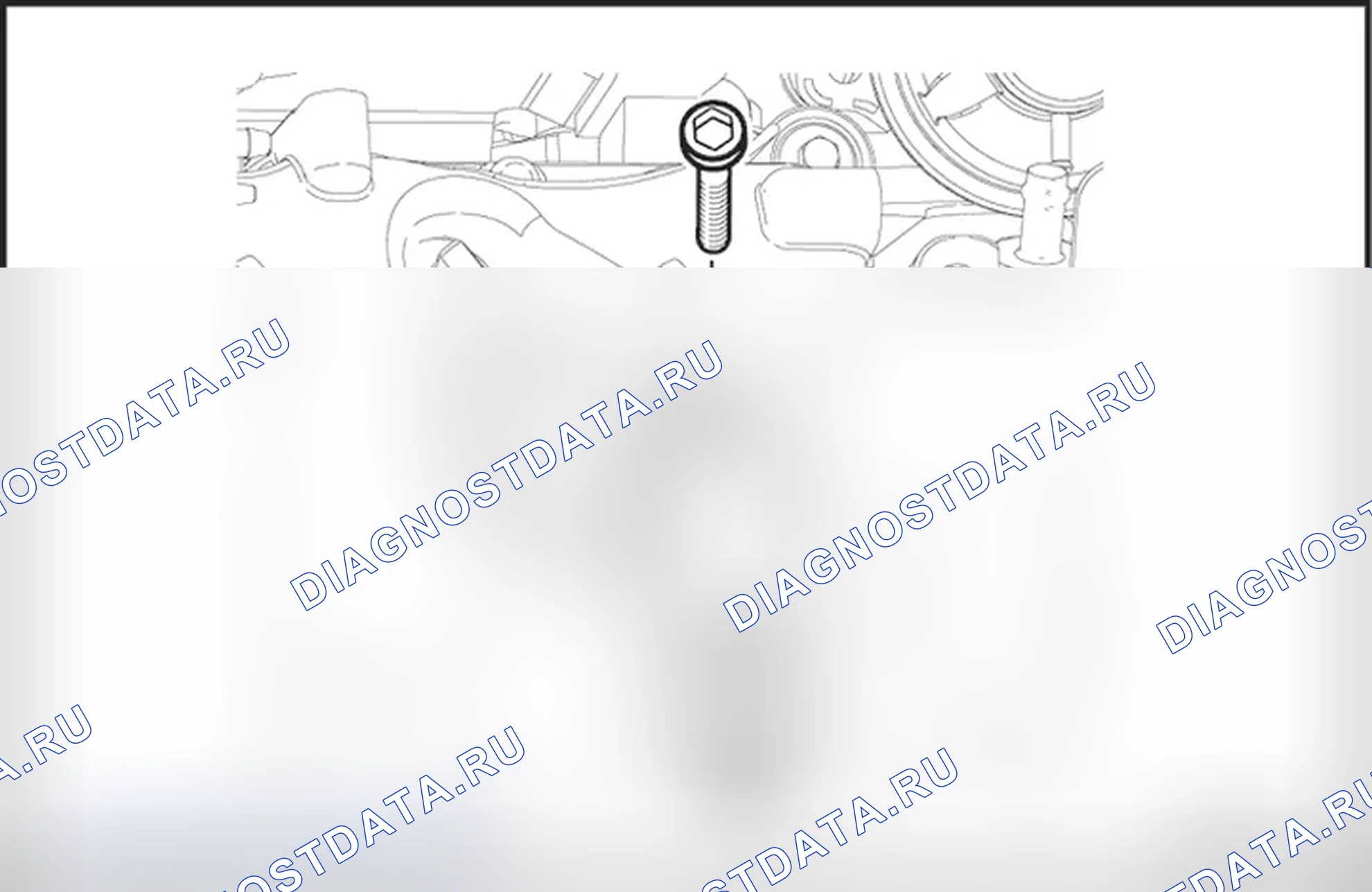 Замена датчика положения распредвала (CMP). Opel Antara I рестайлинг