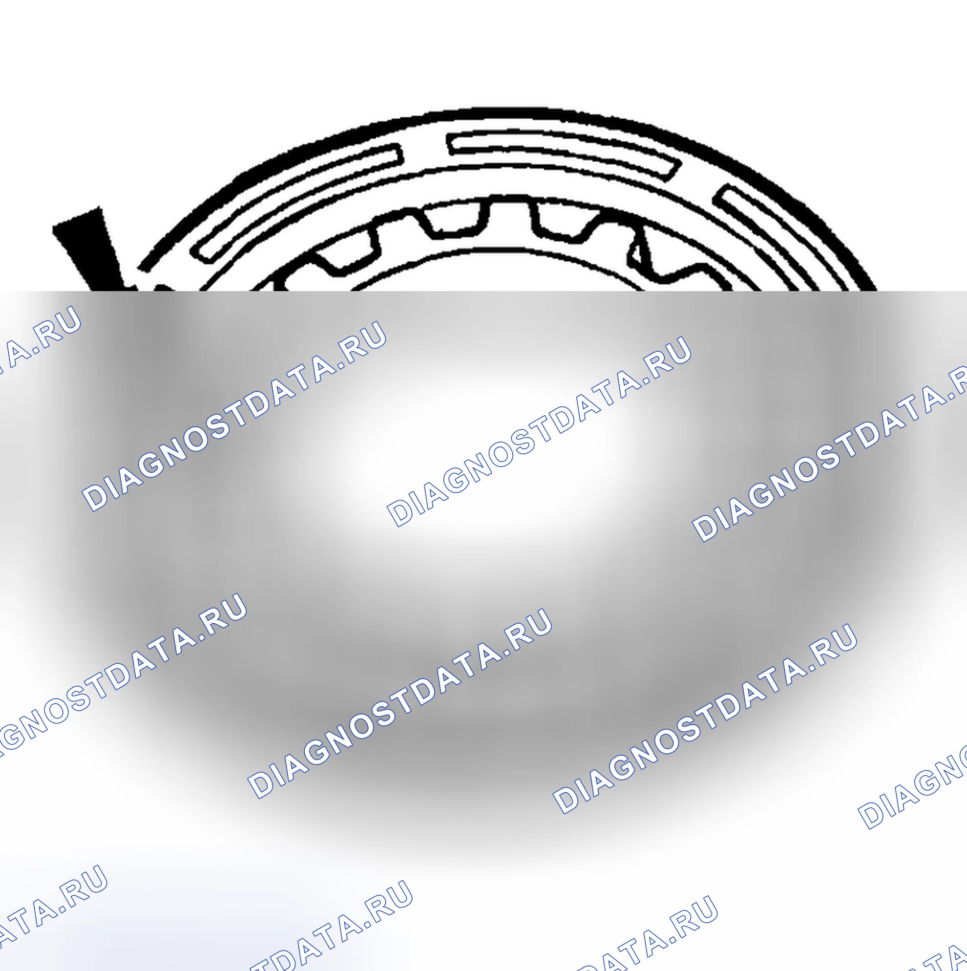 Рис. 1318: Сборка. Ford Pickup F250 Super Duty I