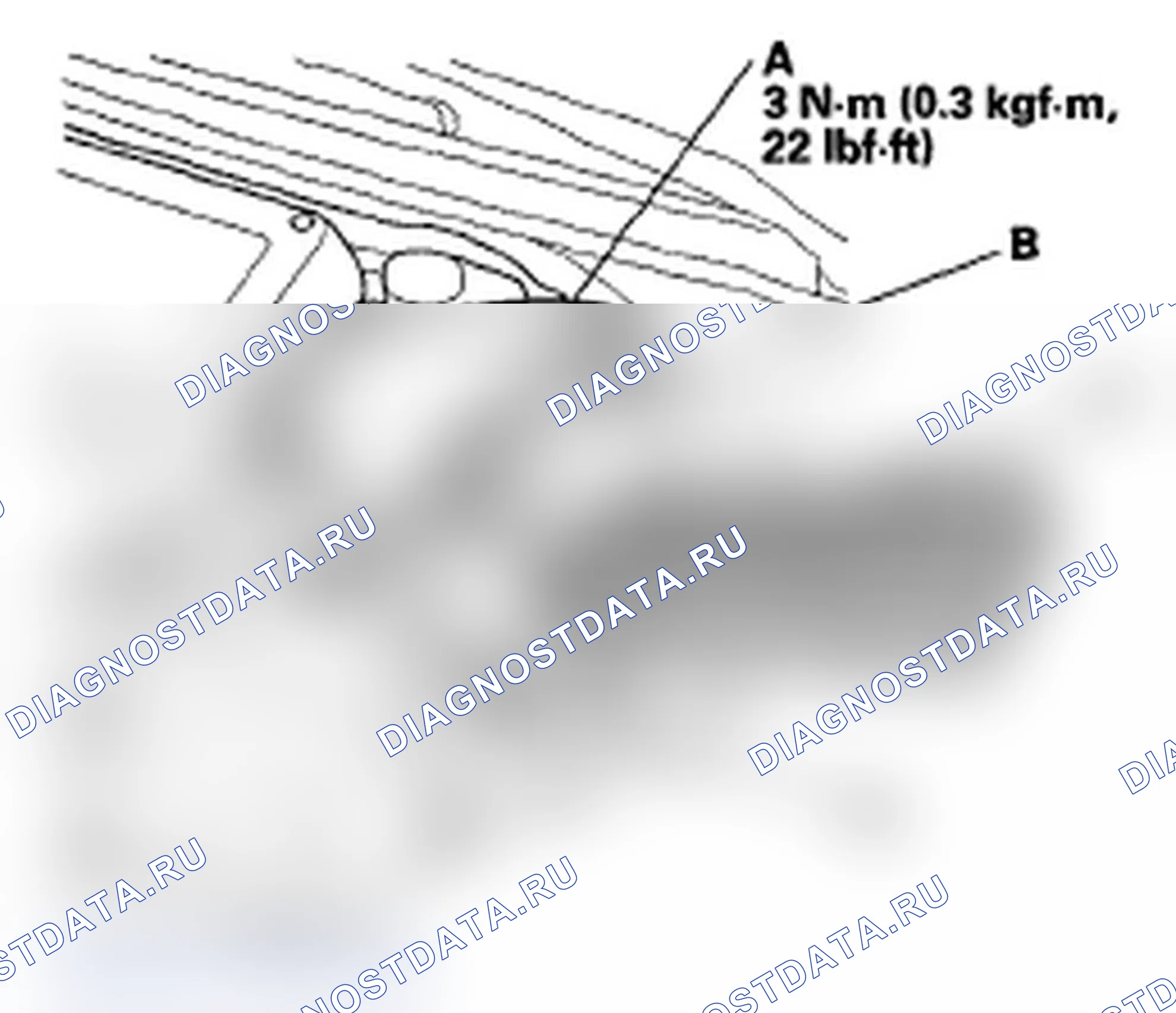 Рис. 6: Проверка/замена элементов воздухоочистителя. Acura RDX I
