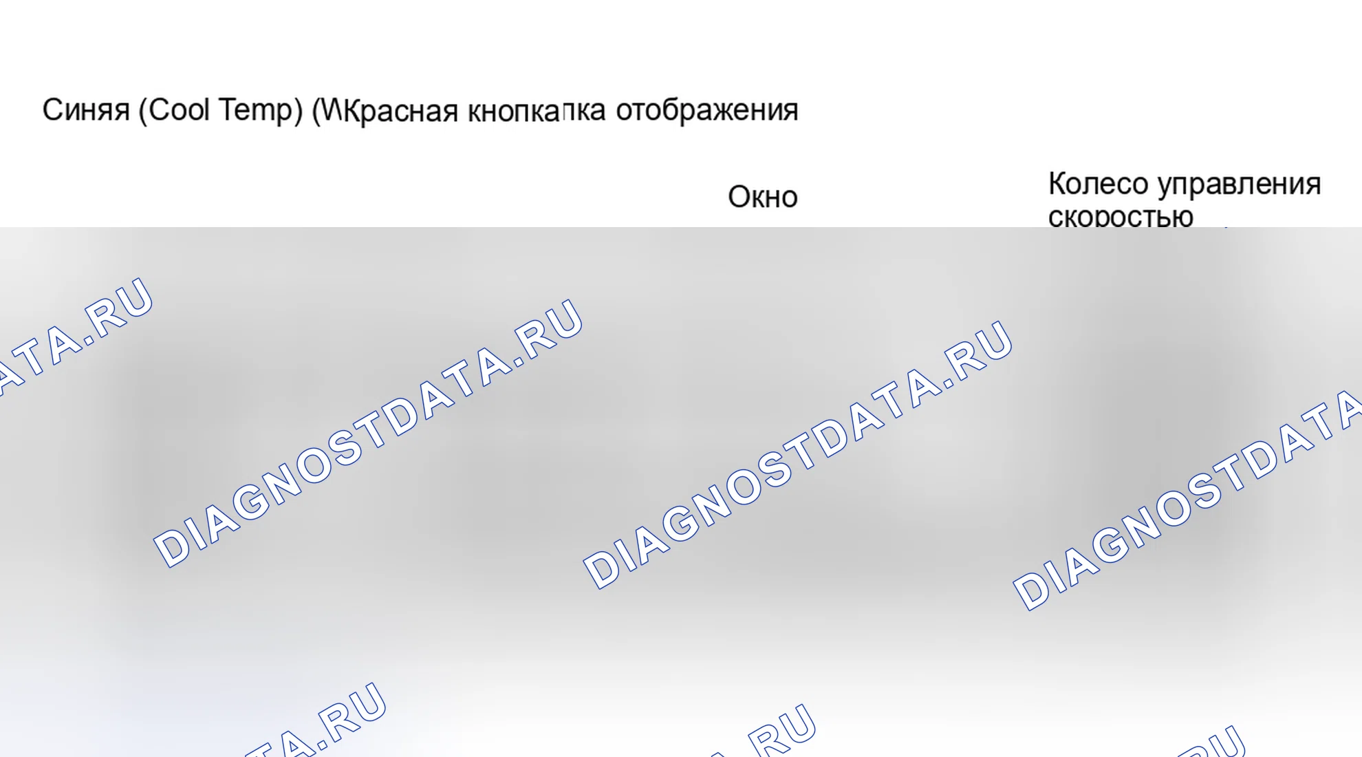 Рис. 10: Кнопки выбора температуры. Hyundai Palisade I рестайлинг