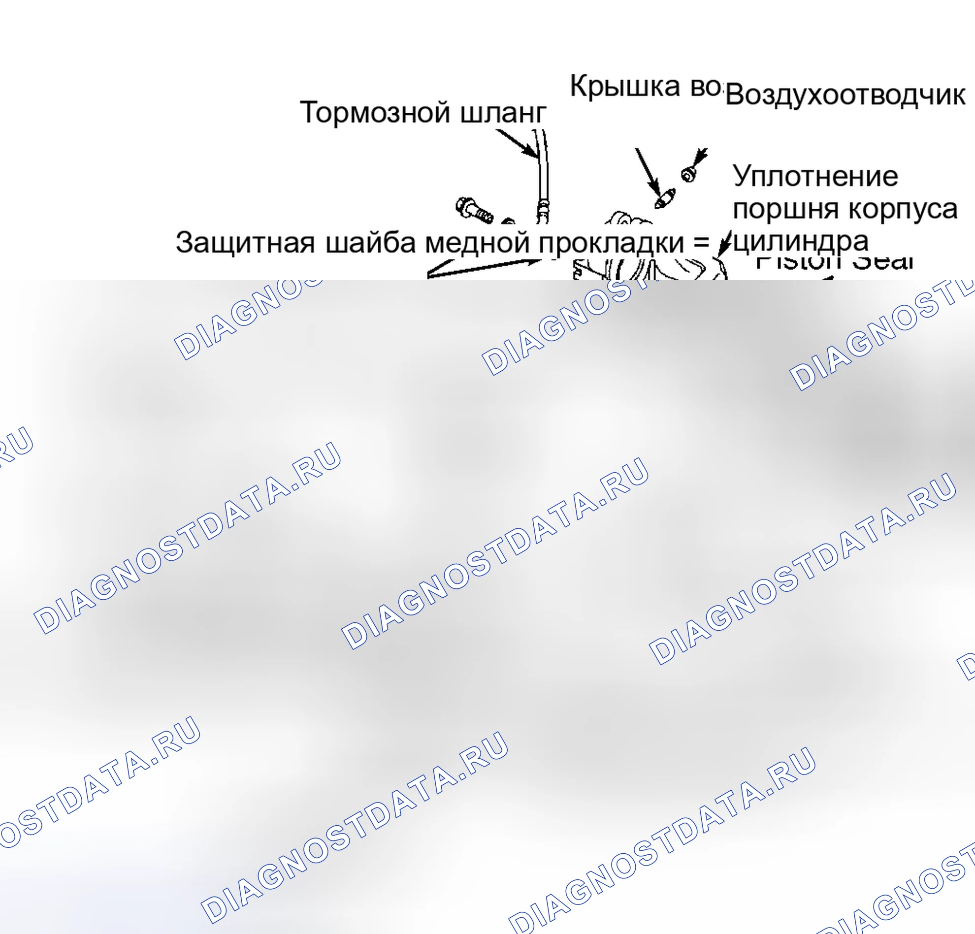 Рис. 2: Демонтаж. Honda Odyssey (North America) I