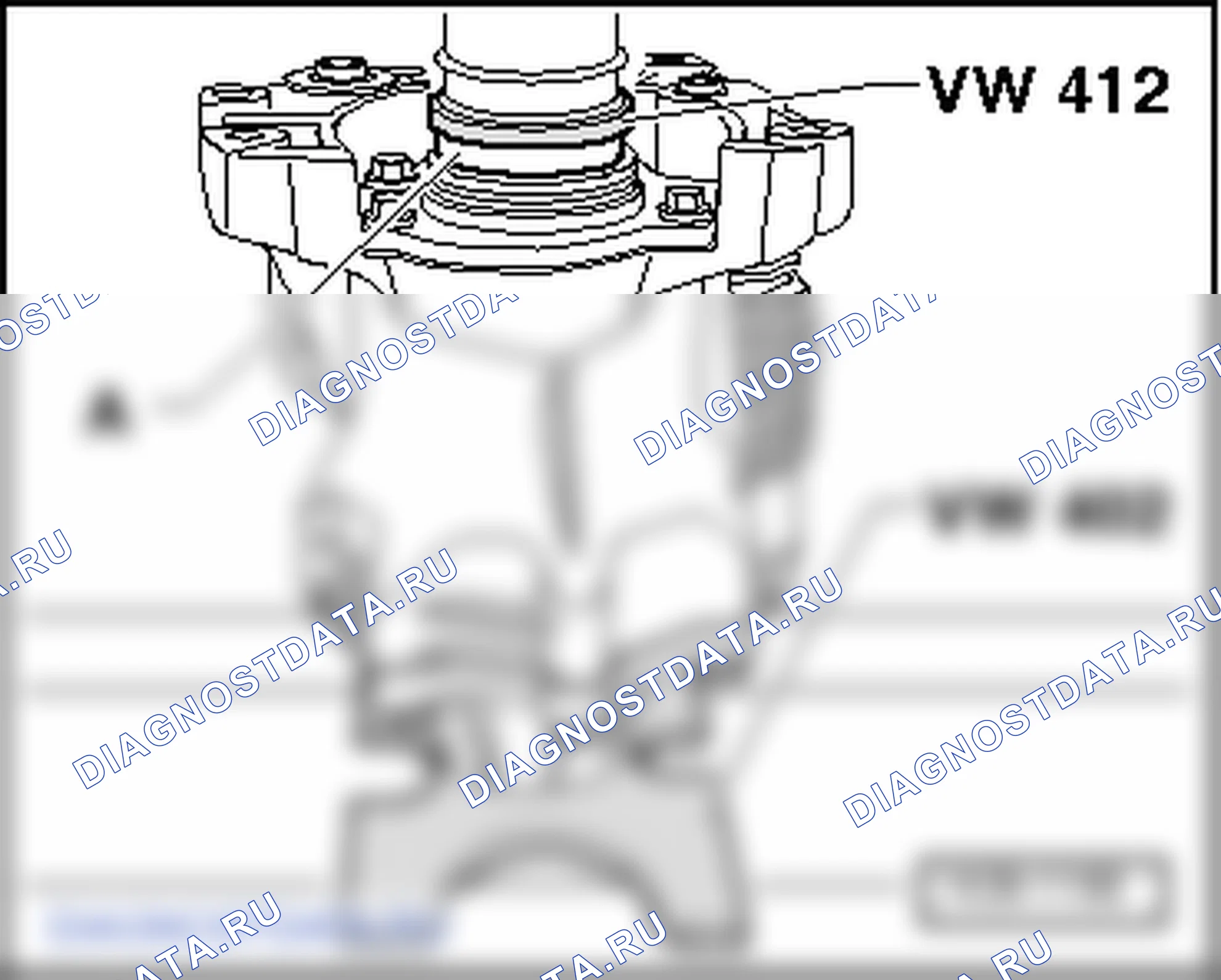 Bevel box (6-скорость ручной gearbox 02N, four-wheel привод) (исполнение 2). SEAT Alhambra I