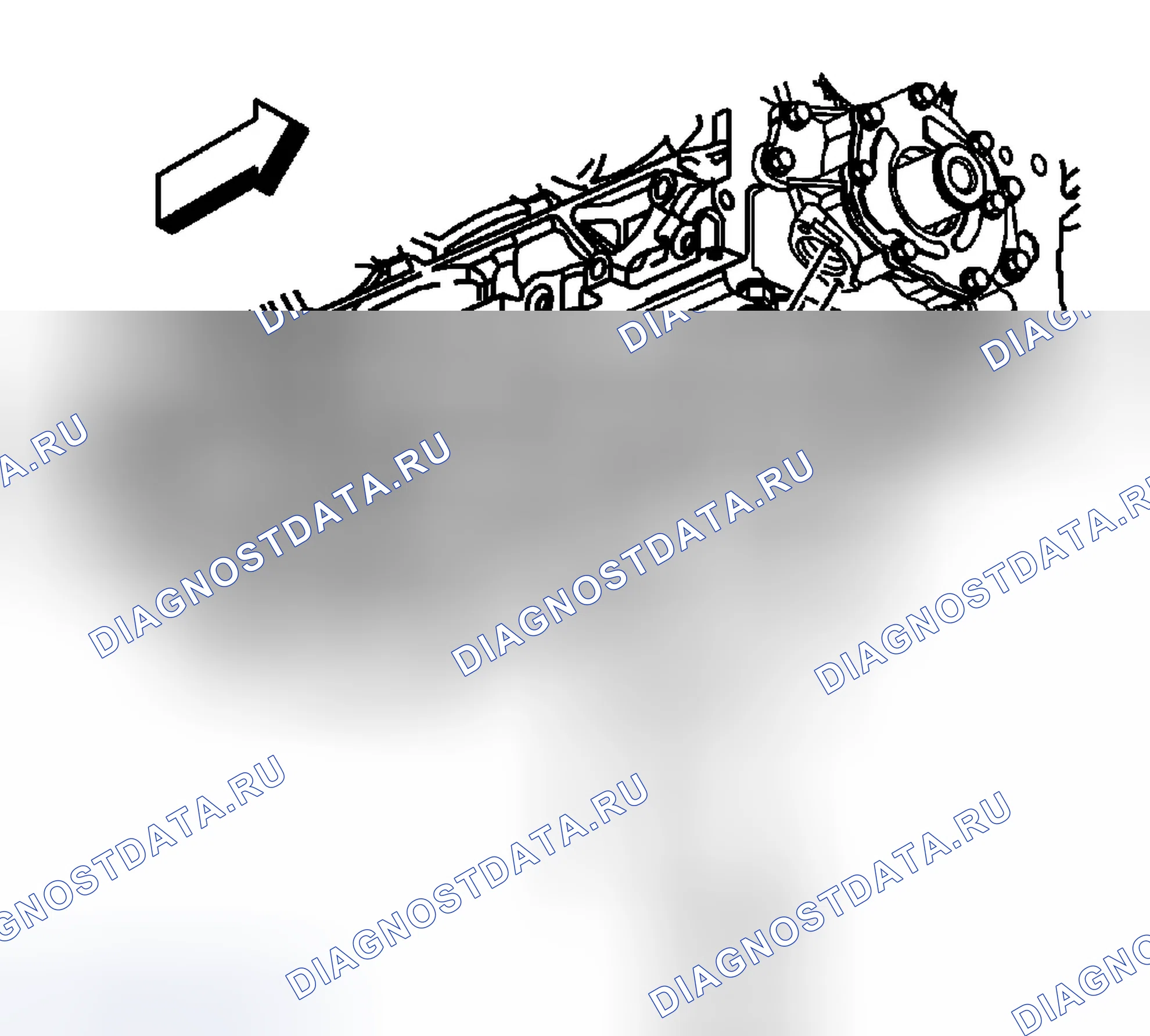 Рис. 429: Процедура удаления. Saab 9-7X I