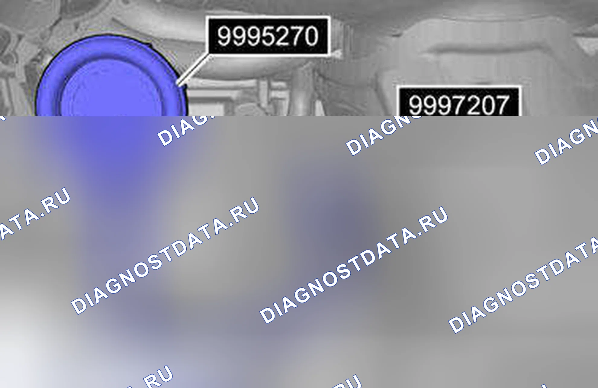 Рис. 4: ПРОВЕРКА системы смазки двигателя. Volvo S80 II рестайлинг