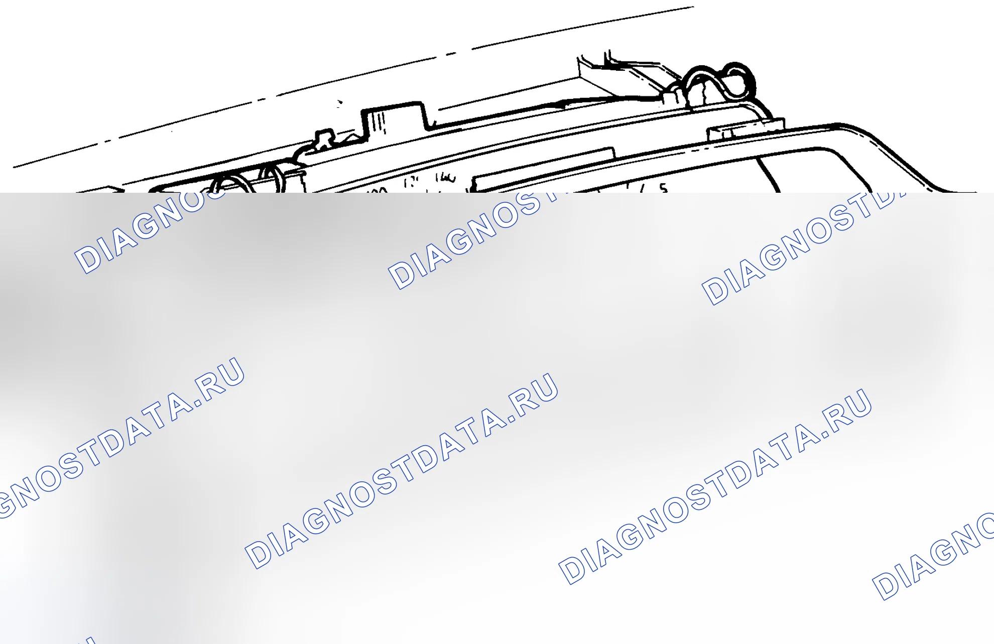 Рис. 91: Ввод данных при замене комбинированной приборной панели. Volvo C70 I