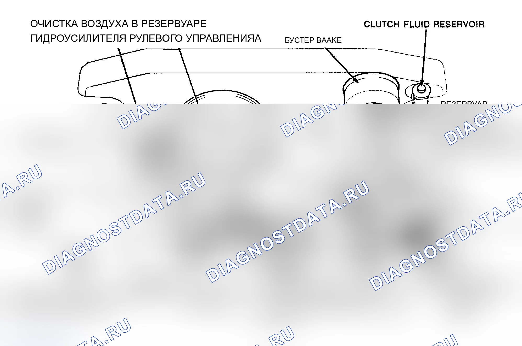Рис. 4: РАСПОЛОЖЕНИЕ ТОЧЕК ОБСЛУЖИВАНИЯ. Chevrolet Nova V