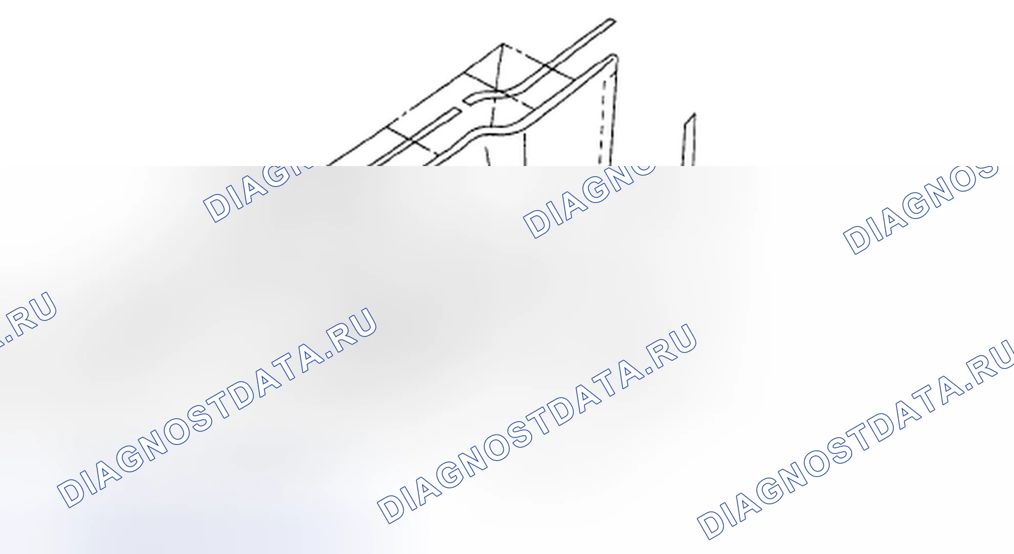 Рис. 30: Гарнир крышки багажника. Subaru Legacy BL/BP рестайлинг