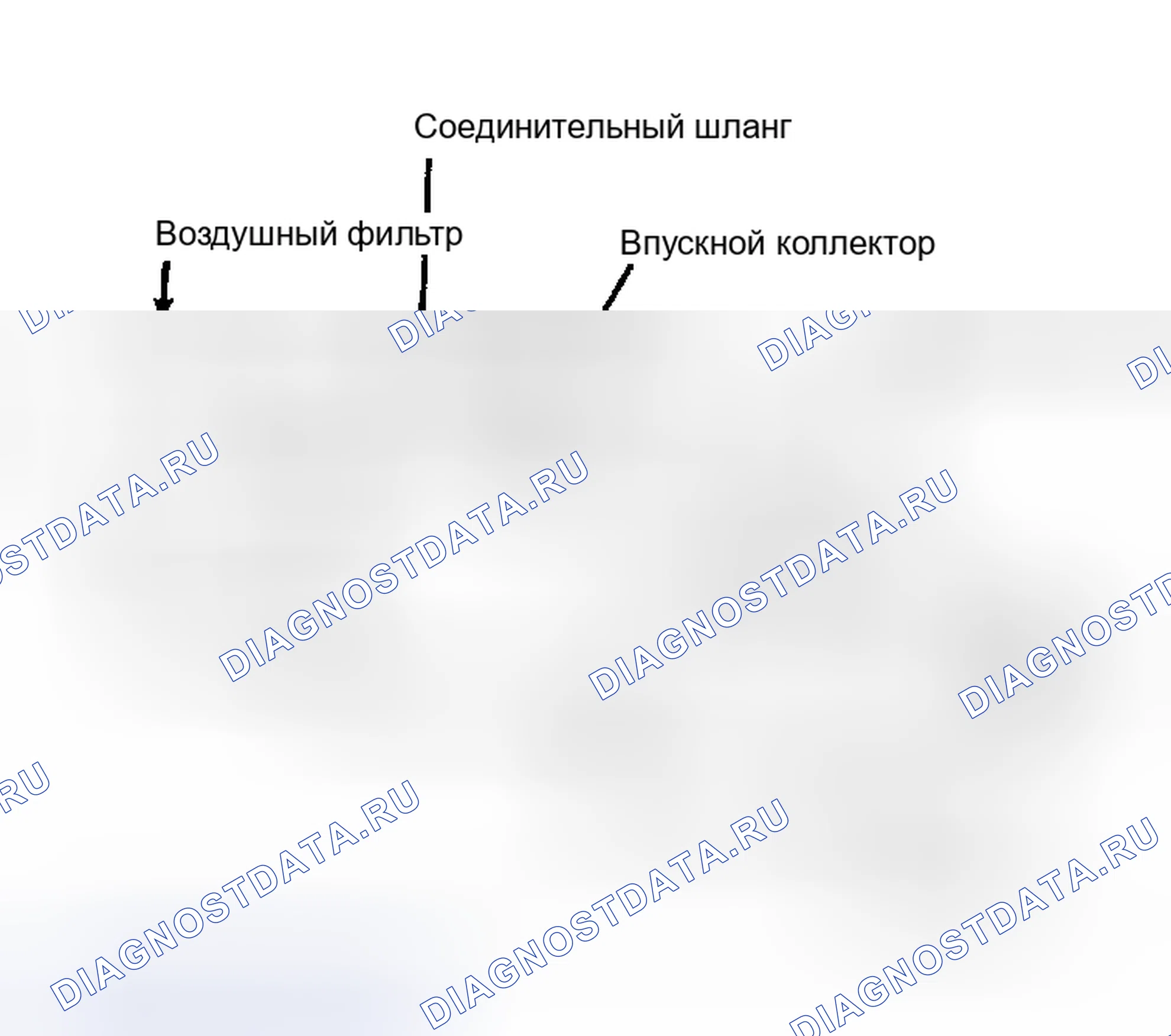 Рис. 3: СОЕДИНИТЕЛЬНЫЕ ШЛАНГИ И ТРУБЫ. Volkswagen Golf Mk2
