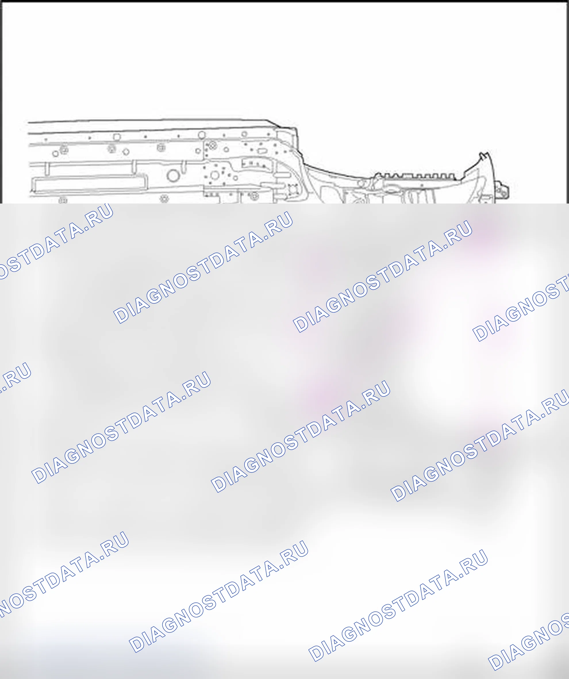 Рис. 7: Напольная группа, передняя. Audi S4 B8