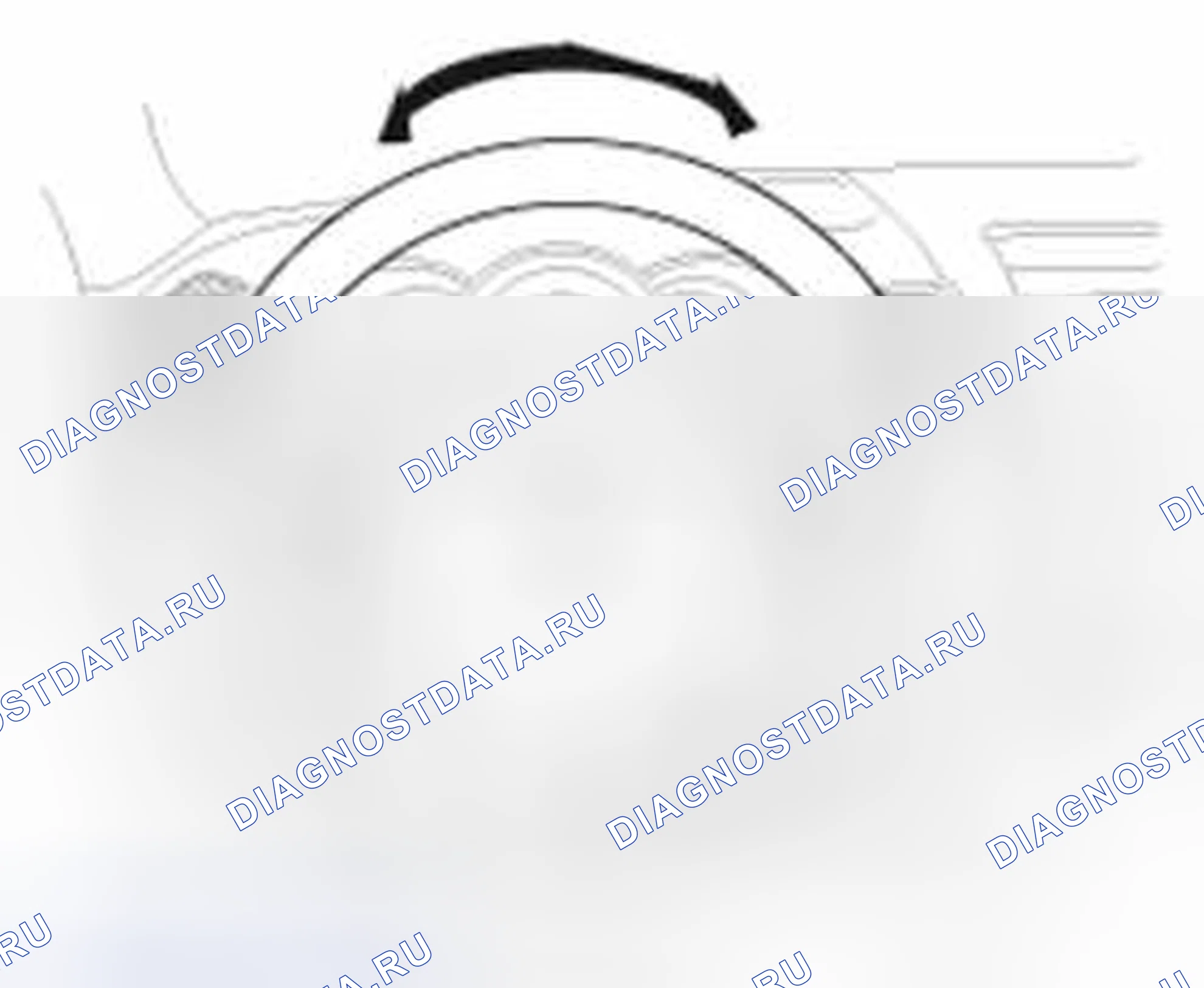 Рис. 1: Проверка свободного хода рулевого колеса. Geely SC7 I