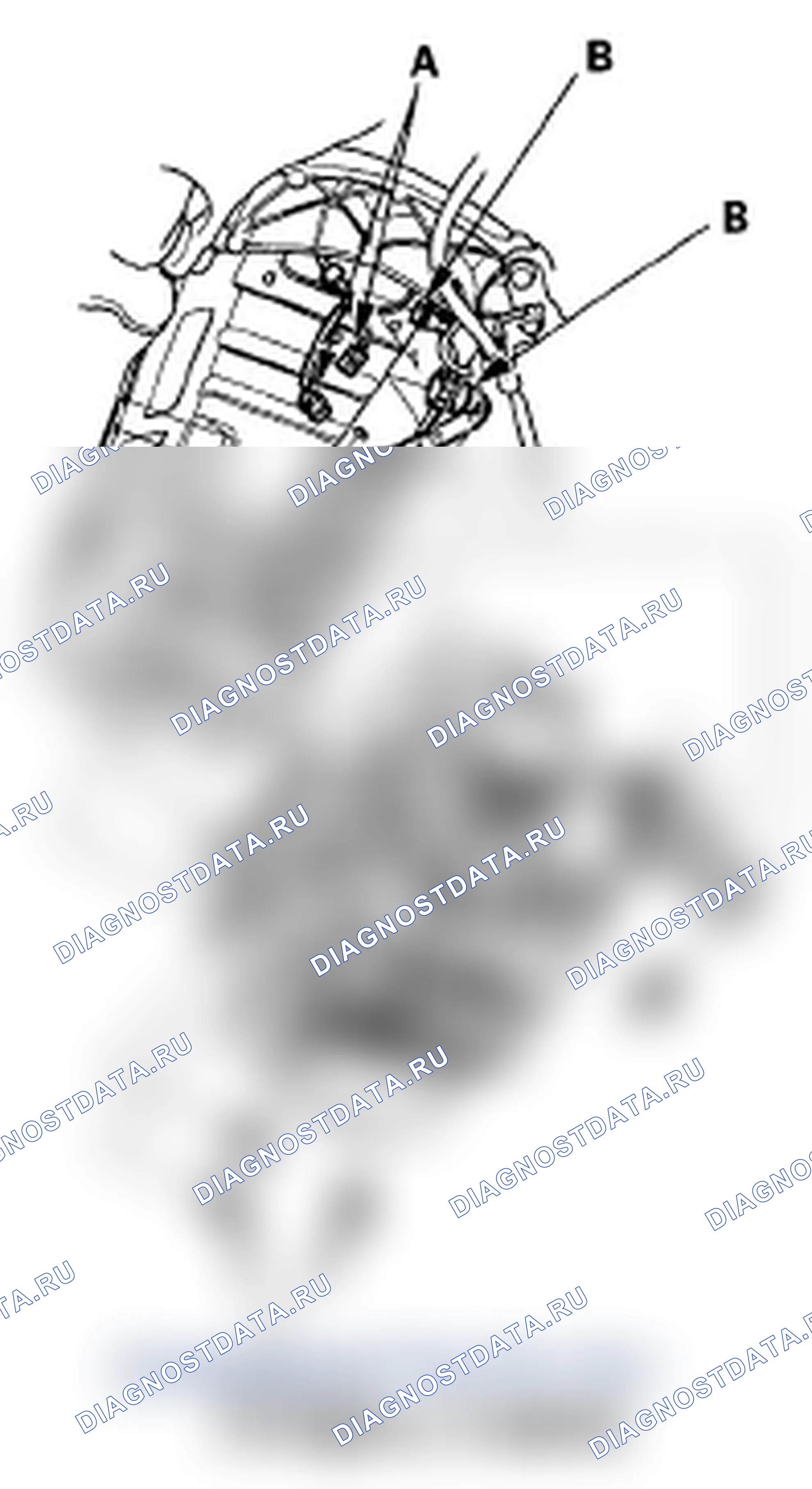 Рис. 119: Замена канистры EVAP. Acura RL II