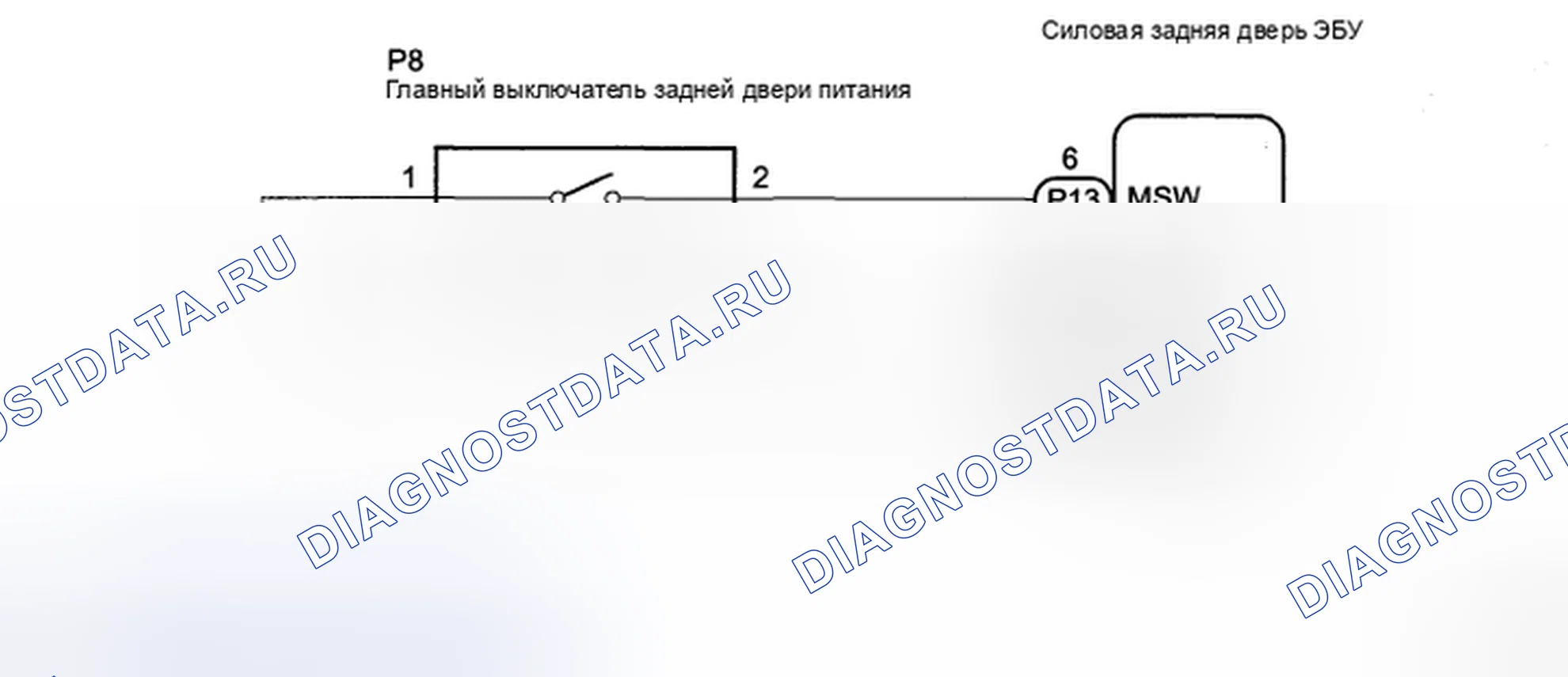Рис. 36: электросхема. Honda Accord IX