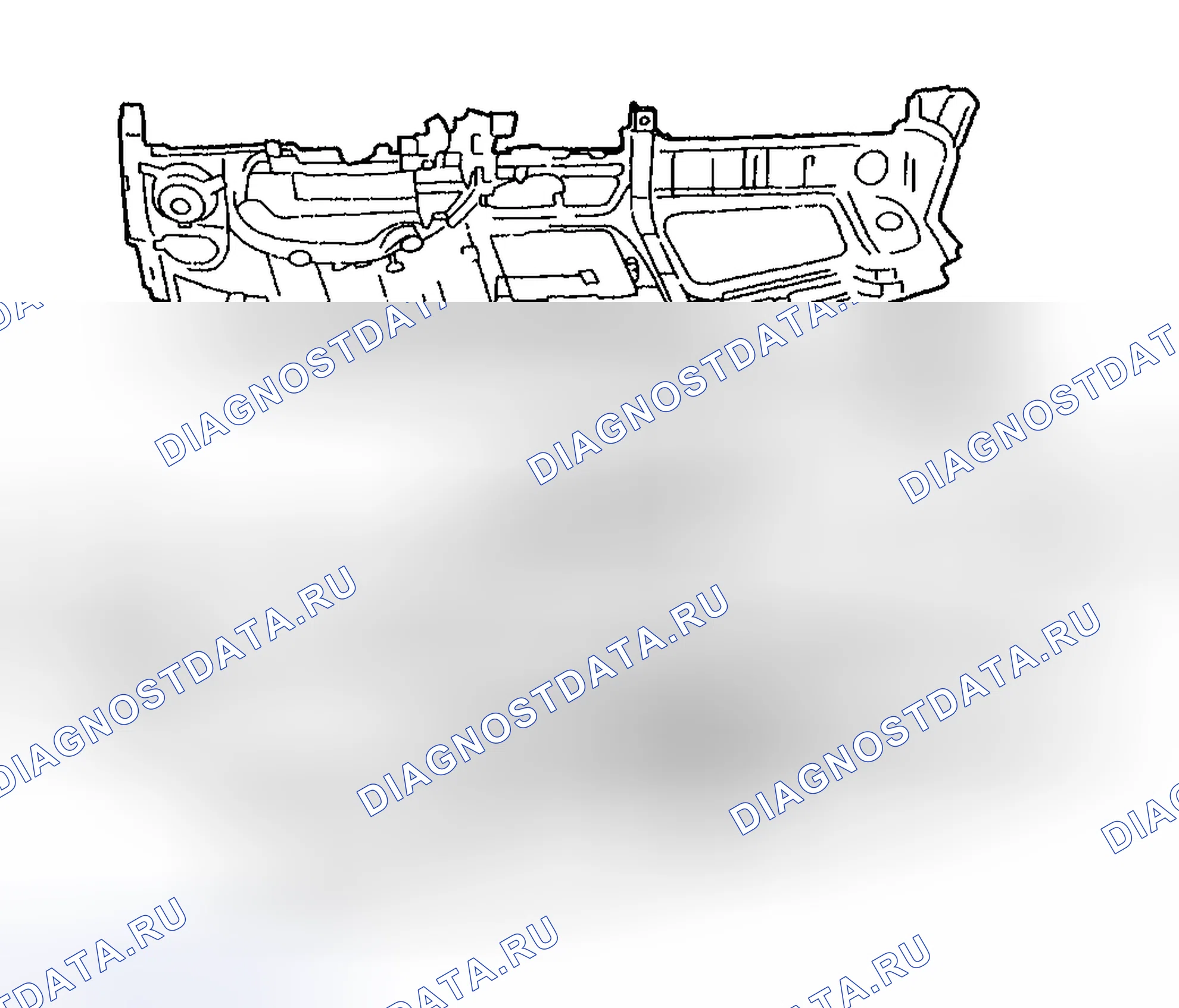 Рис. 90: ВОЗДУХОВОД. Subaru Impreza GD/GC/GG рестайлинг