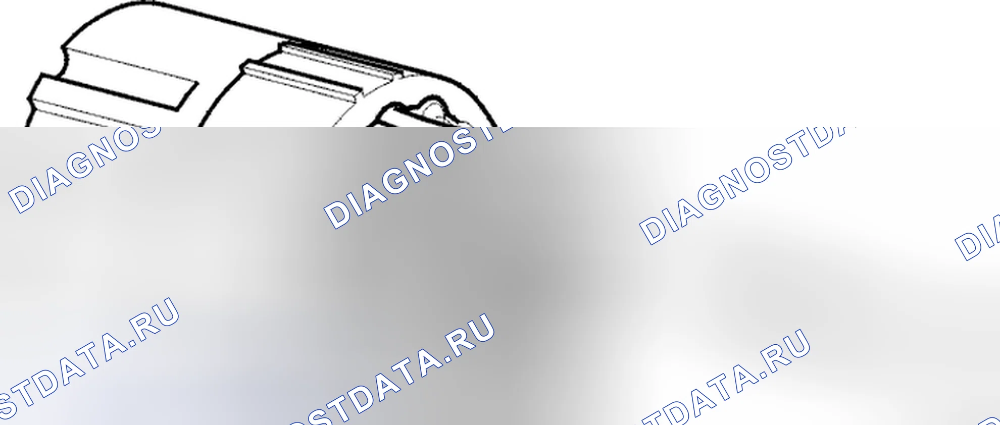 Рис. 1365: Извлечение кабельной клеммы. Volvo S80 I