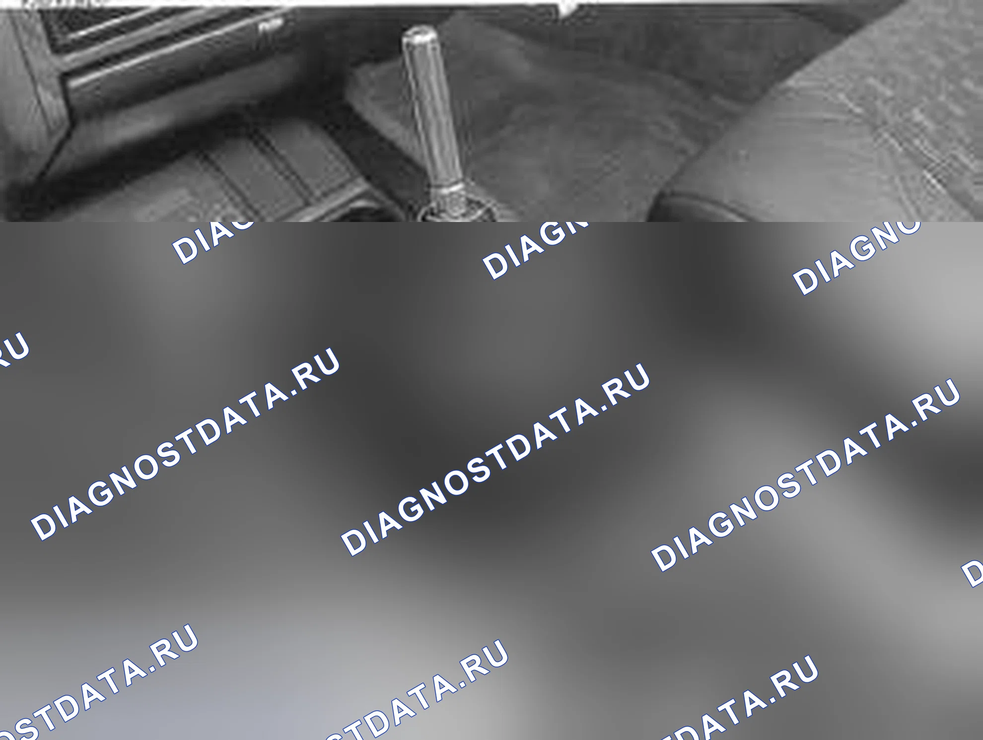 Рис. 892: Демонтаж грейфера переключения передач. Volvo C70 I