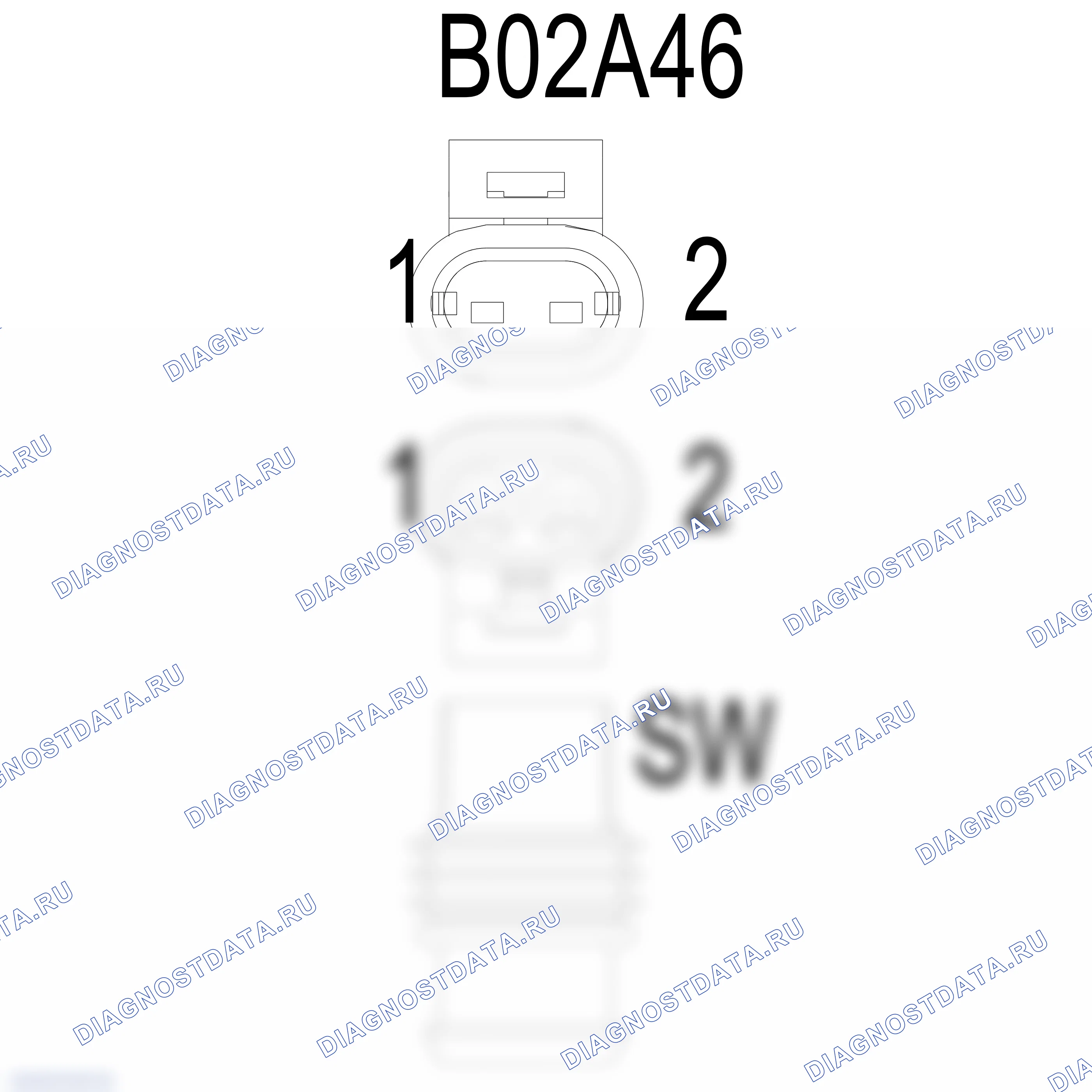 Распиновка разъёма 999 656 698 40 — внешний вид и расположение контактов. Porsche 718 Cayman 982