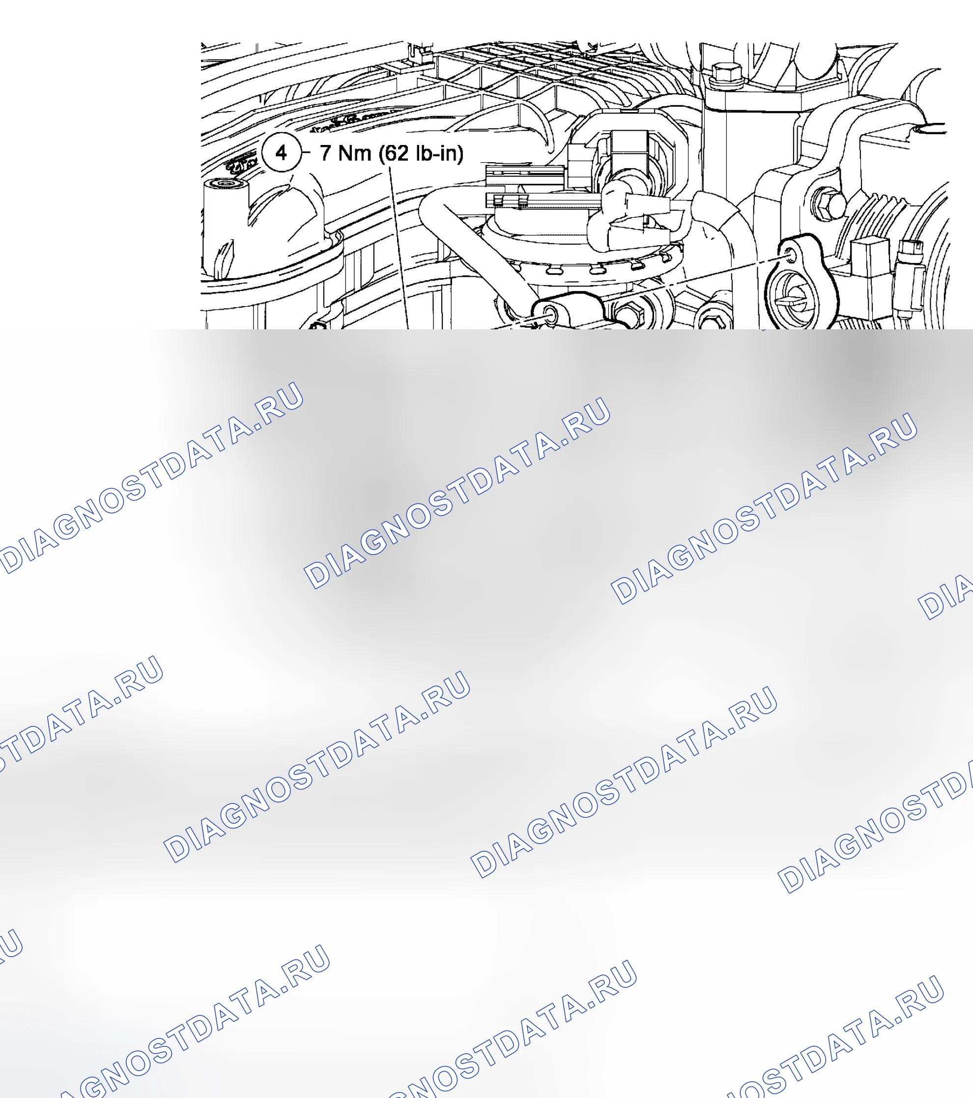 Рис. 6: Датчик положения дросселя (Tp). Hyundai Mistra I рестайлинг