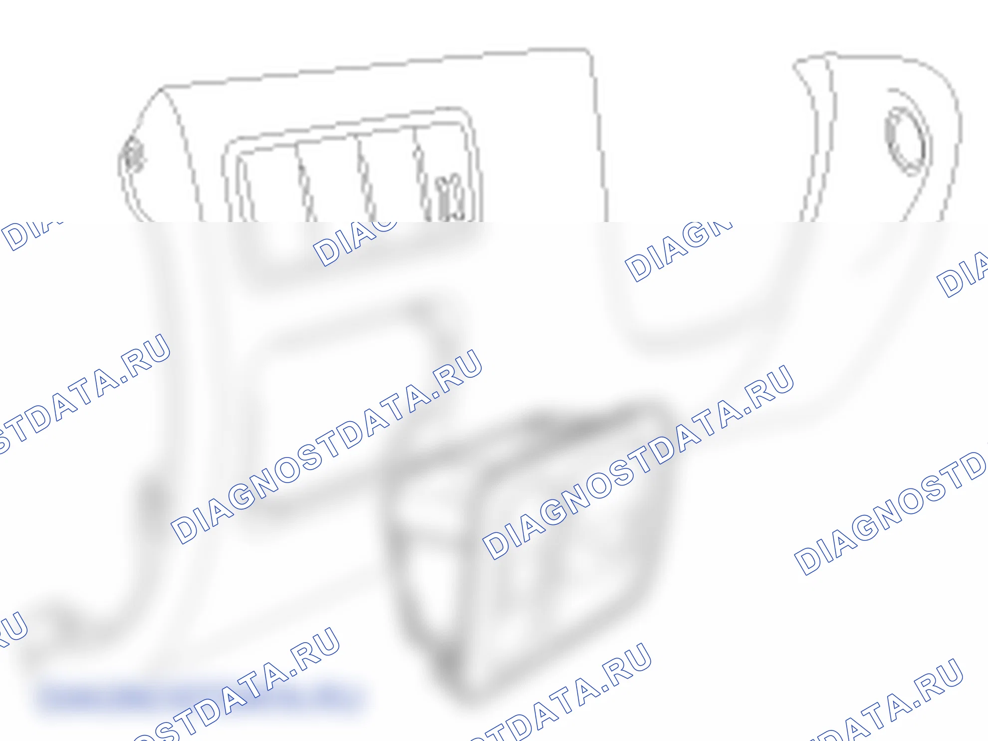 Снятие коммутатора EPB. Hyundai Genesis(Bh)-U.S. I