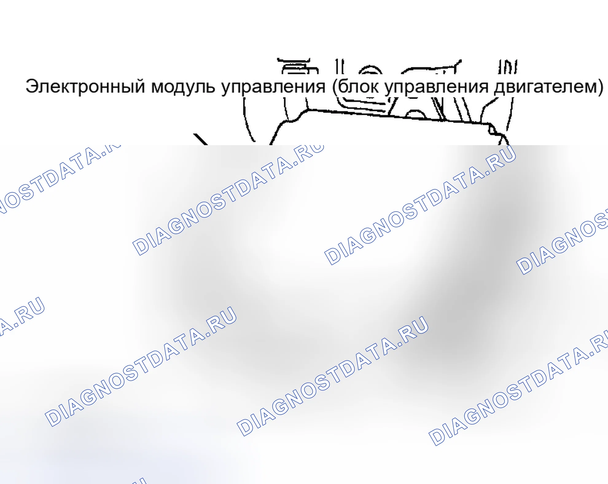 Рис. 48: МЕСТОПОЛОЖЕНИЕ блок управления двигателем. Subaru Impreza WRX GD/GG рестайлинг