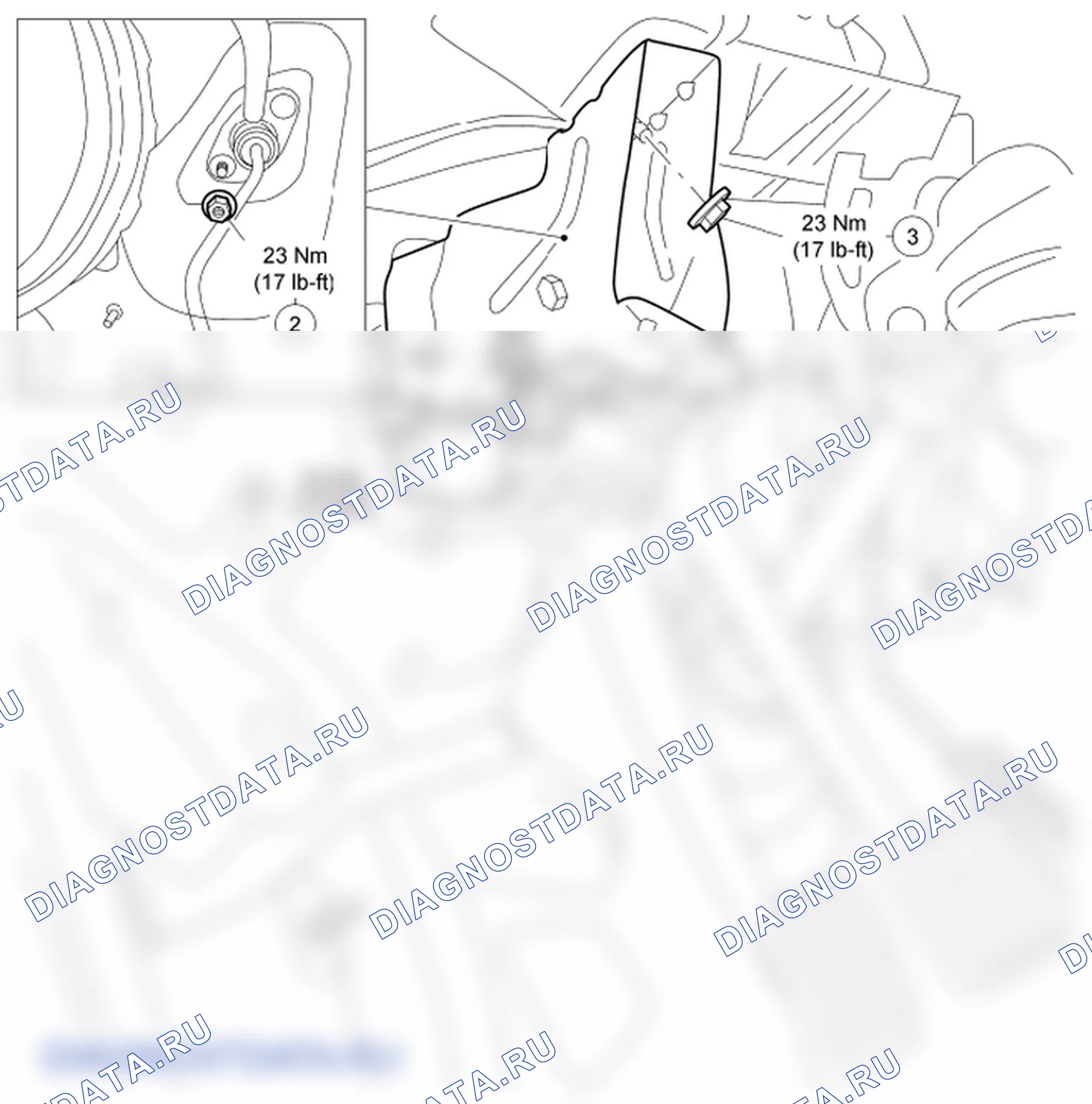Рис. 7: Педаль сцепления. Mercury Mariner II рестайлинг
