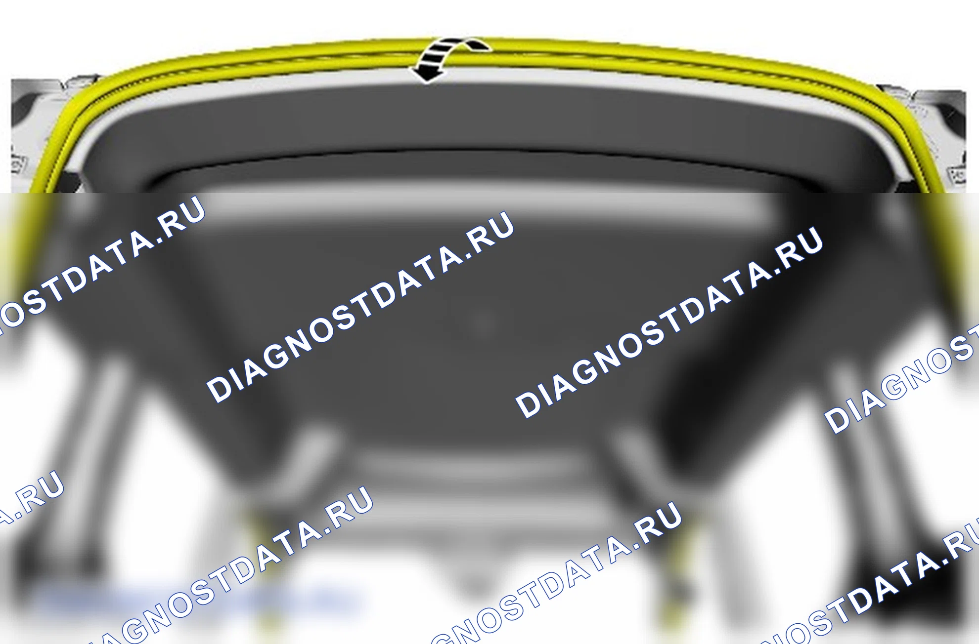 Как снять и установить обивку потолка — опускание. Ford Transit Connect II