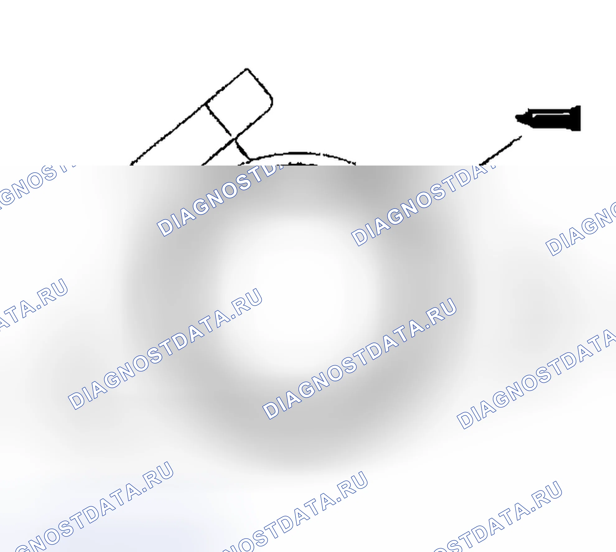 Рис. 69: > A < < УСТАНОВКА ОПОРЫ ДАТЧИКА ПОЛОЖЕНИЯ РАСПРЕДЕЛИТЕЛЬНОГО ВАЛА. Honda CR-X II