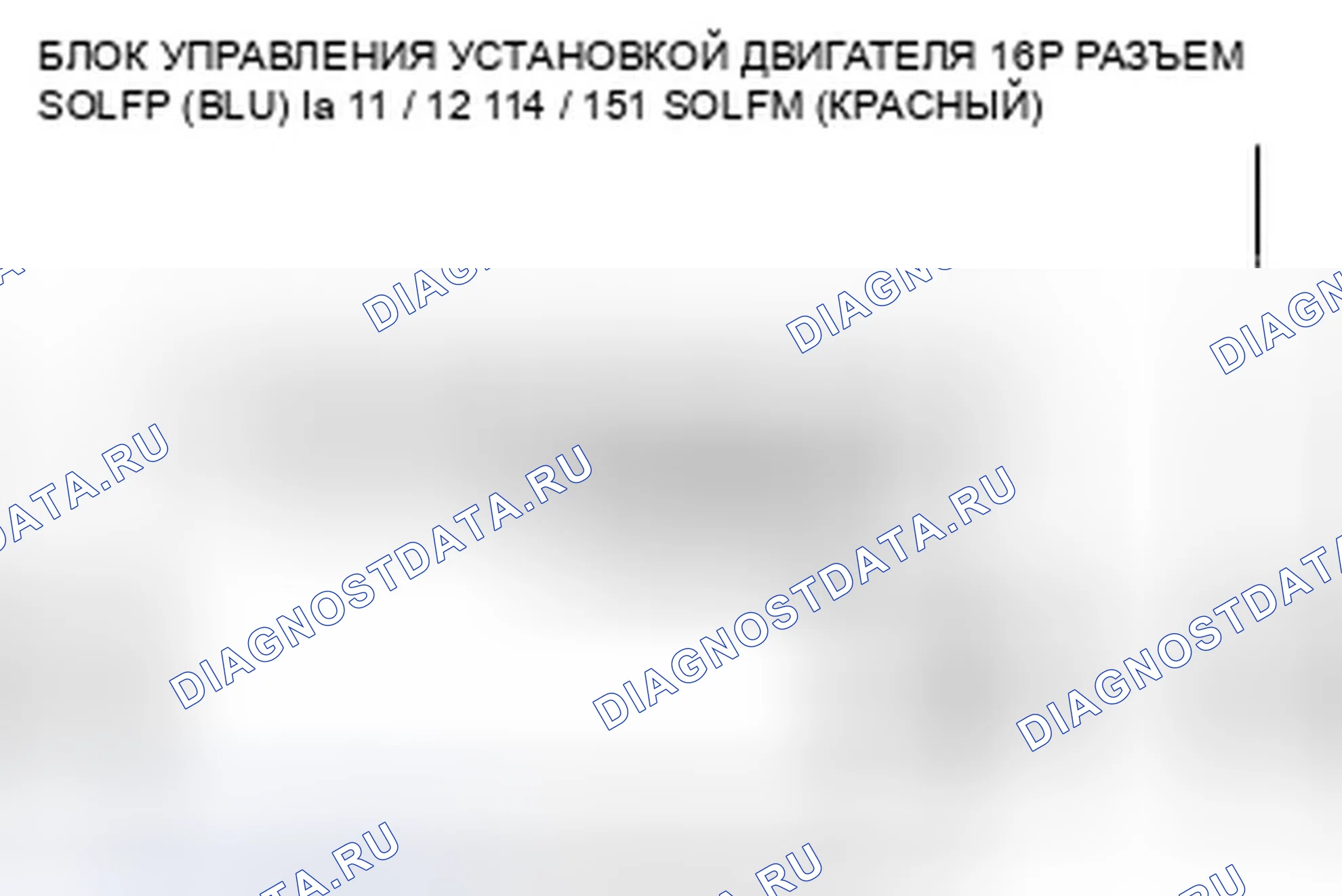 Рис. 2: расшифровка кода ошибки P0A14, P0AB6: Неисправность цепи привода передней опоры двигателя; цепь привода задней опоры двигателя. Honda Pilot II