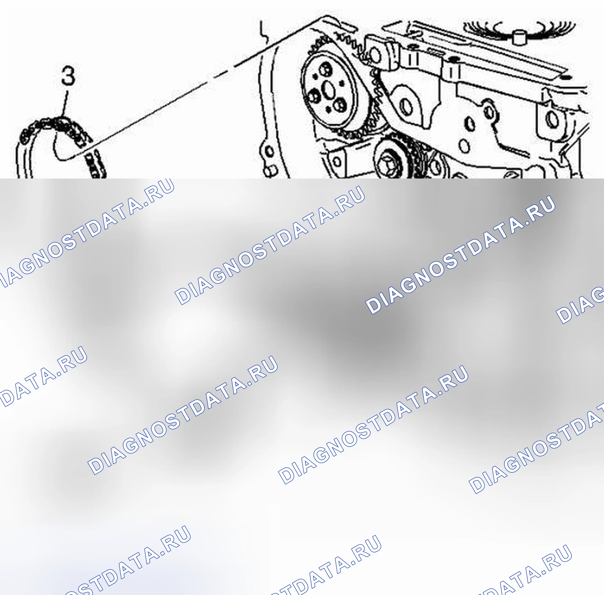 Рис. 242: Балансировочный вал для синхронизации двигателя (LDK, Lhu). Kia Picanto III рестайлинг