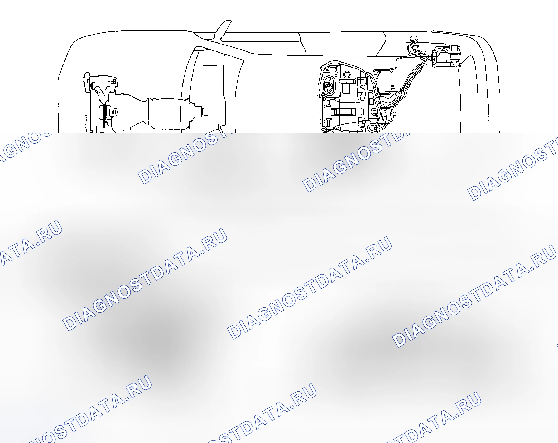 Рис. 303: ТРАНСМИССИЯ. Hyundai Creta II