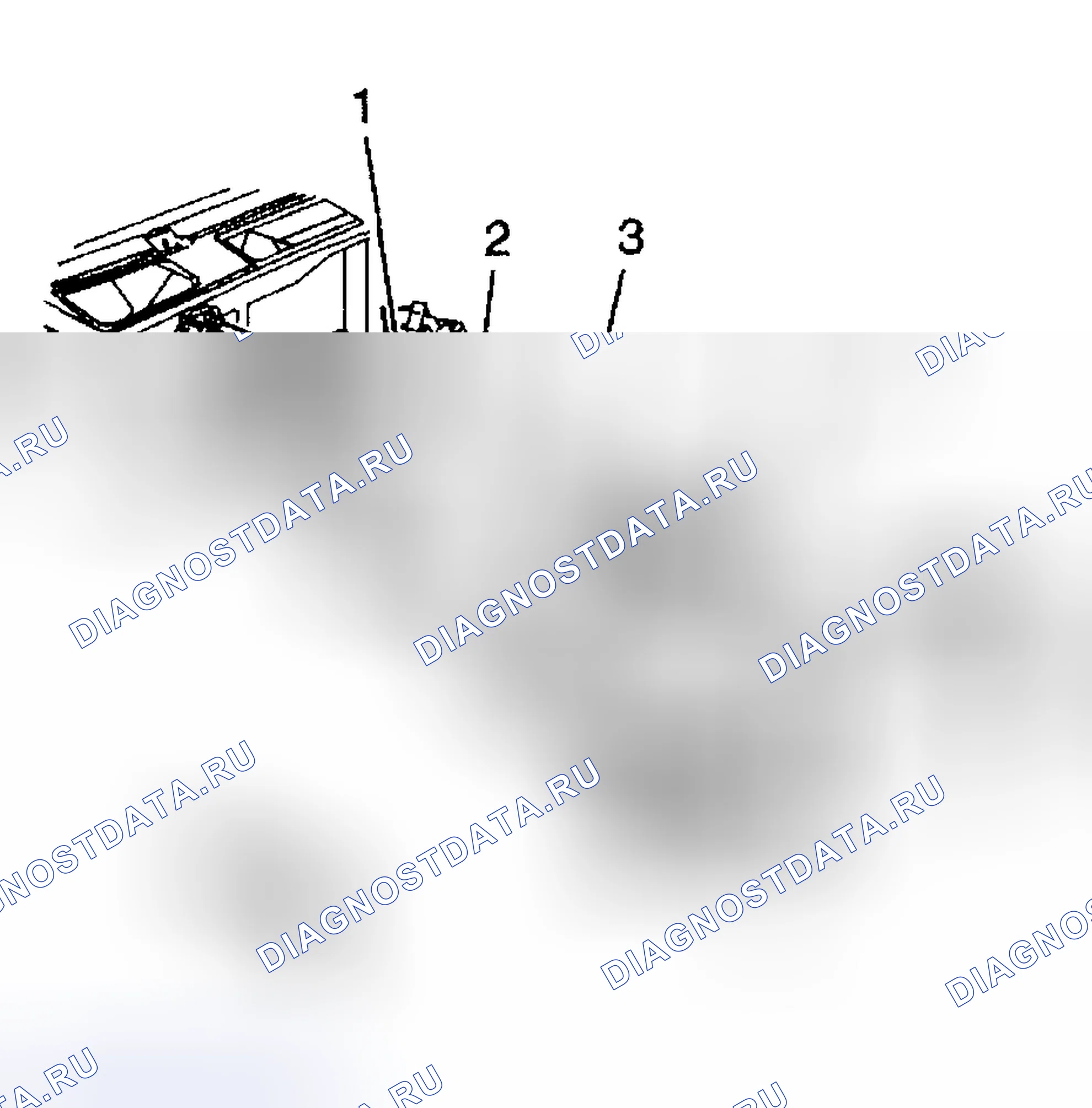 Рис. 54: Порядок демонтажа. GMC Cab & Chassis Sierra 3500 GMT800 early