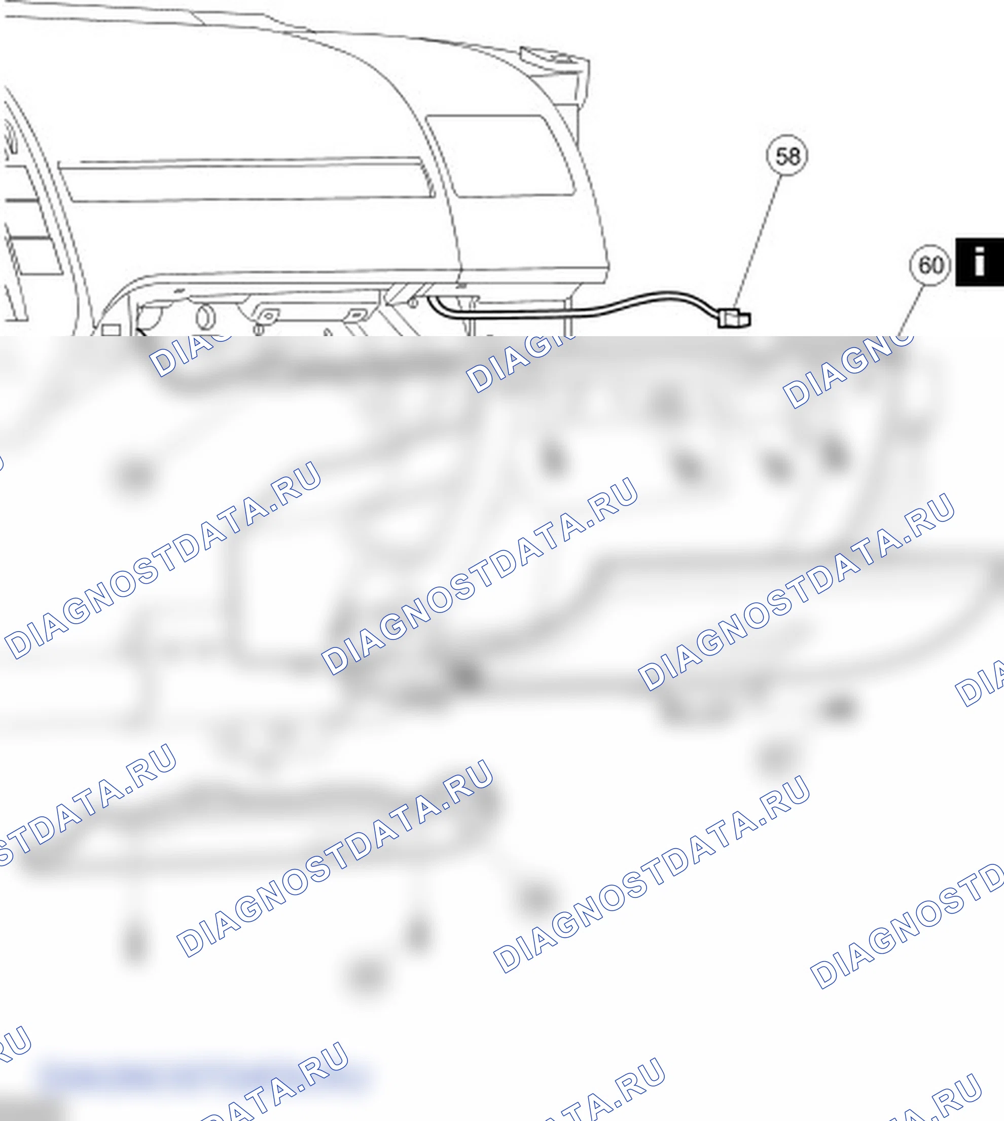Как снять и установить жгут электропроводки моторного отделения. Ford C-MAX I рестайлинг
