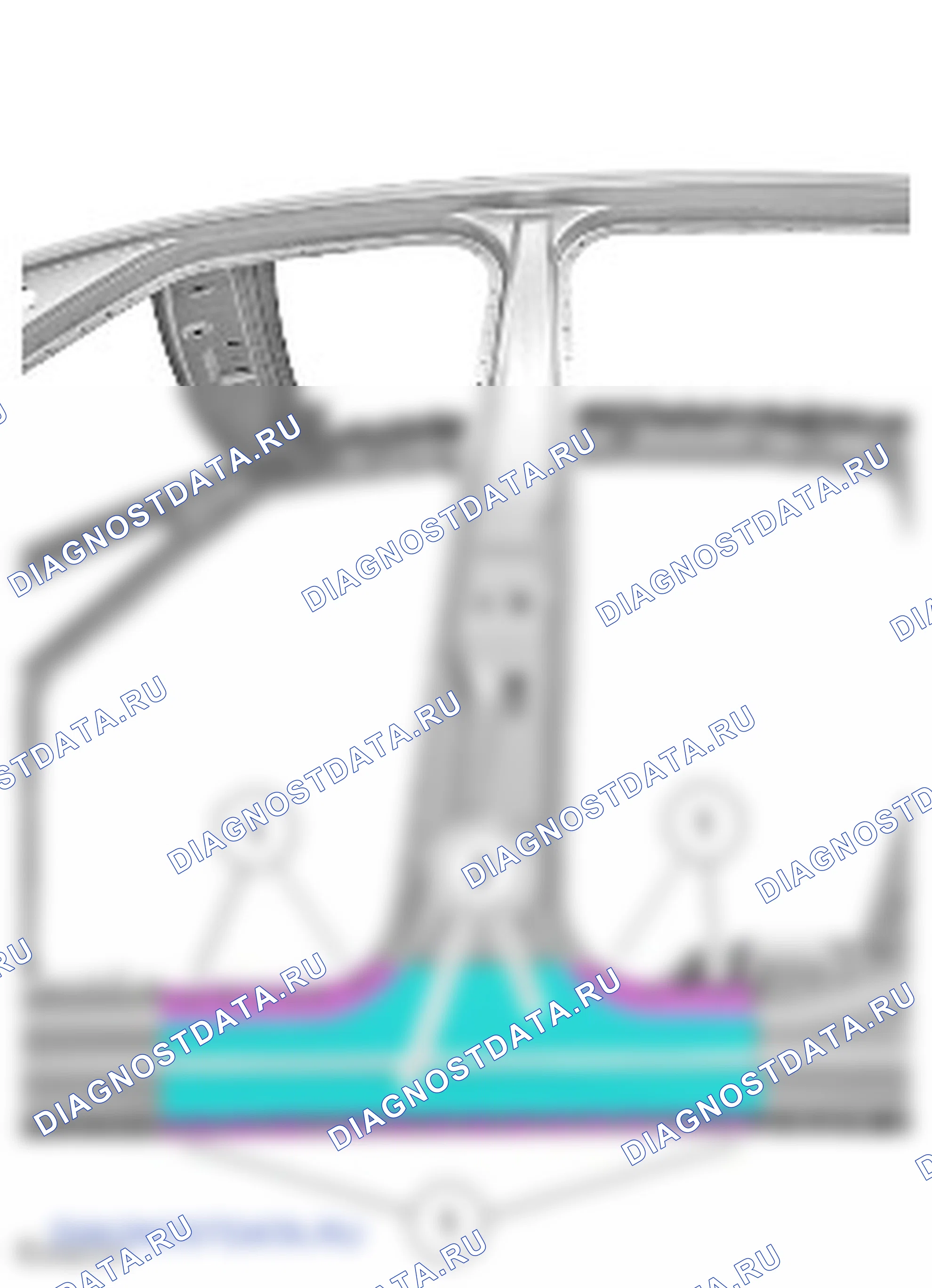 Как снять и установить стойку 'B' и усиление. Ford S-MAX I
